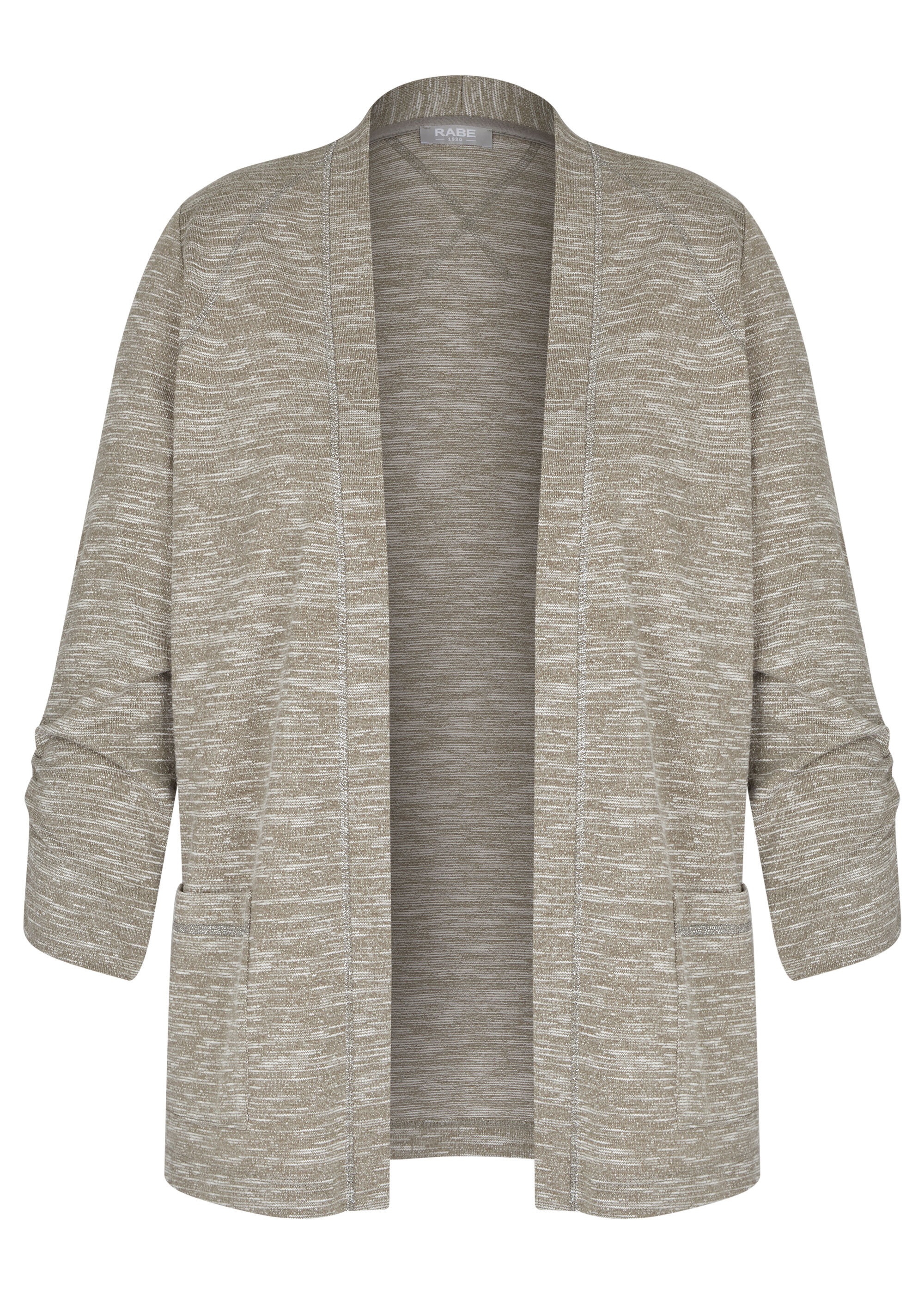 Rabe Sommerjacke, mit Glitzergarn und offenem Schnitt