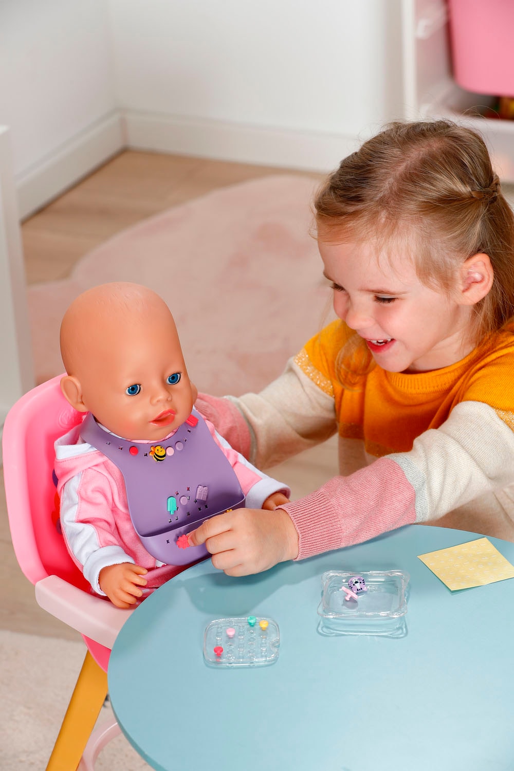 Baby Born Puppen Accessoires-Set »Pinplay Lätzchen«