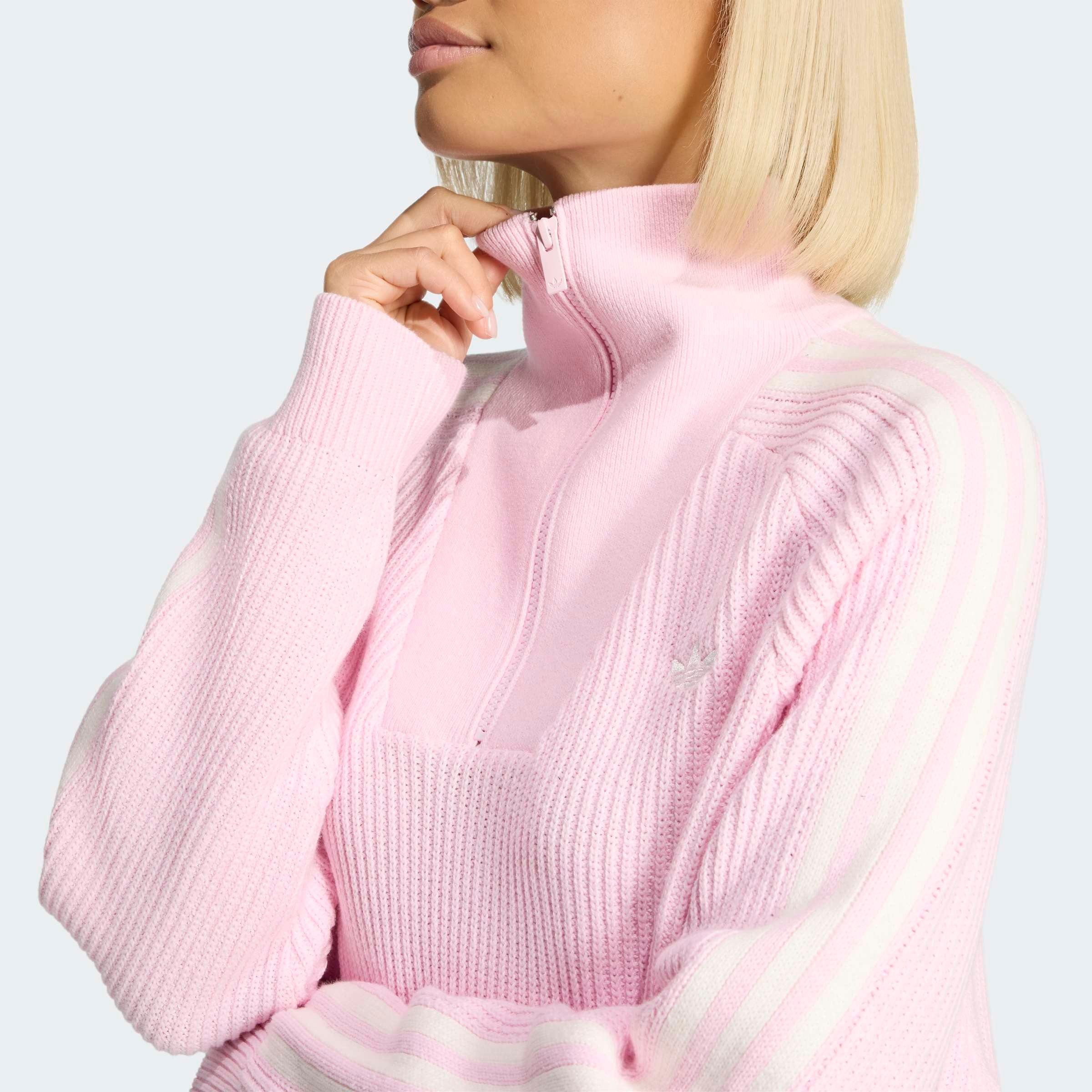 adidas Originals Kapuzensweatshirt »ADIDAS ORIGINALS HOHER KRAGEN REISSVERSCHLUSS BIS ZUR BRUST«
