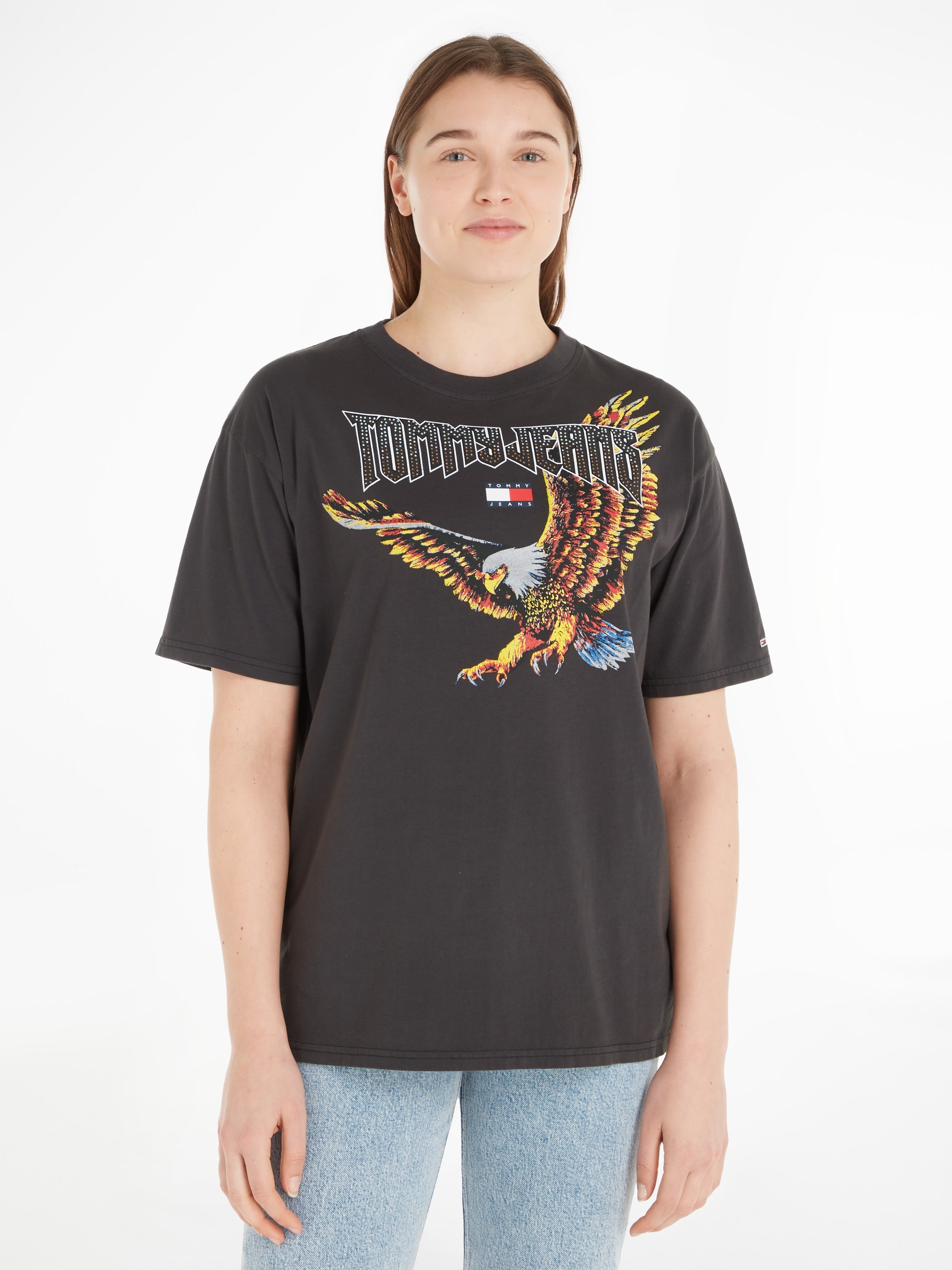 Tommy Jeans T-Shirt »TJW OVR EAGLE SS« OTTOversand VINTAGE bei