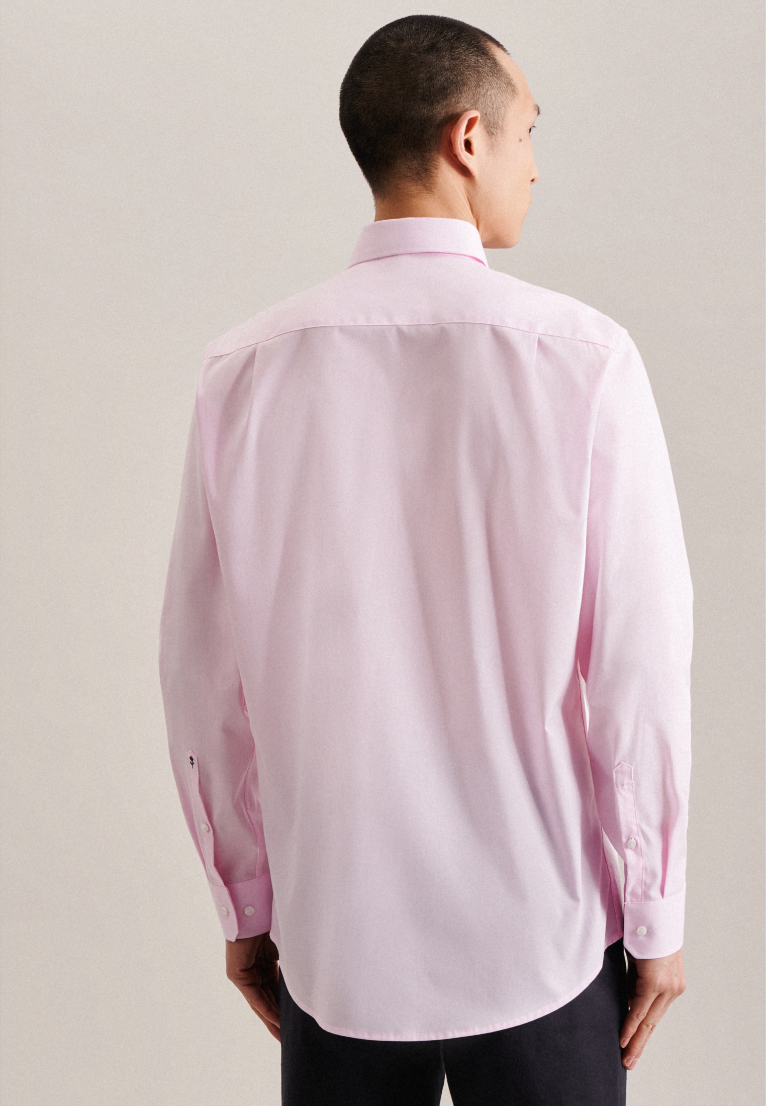 seidensticker Businesshemd »Schwarze Rose«, Regular Kentkragen Uni