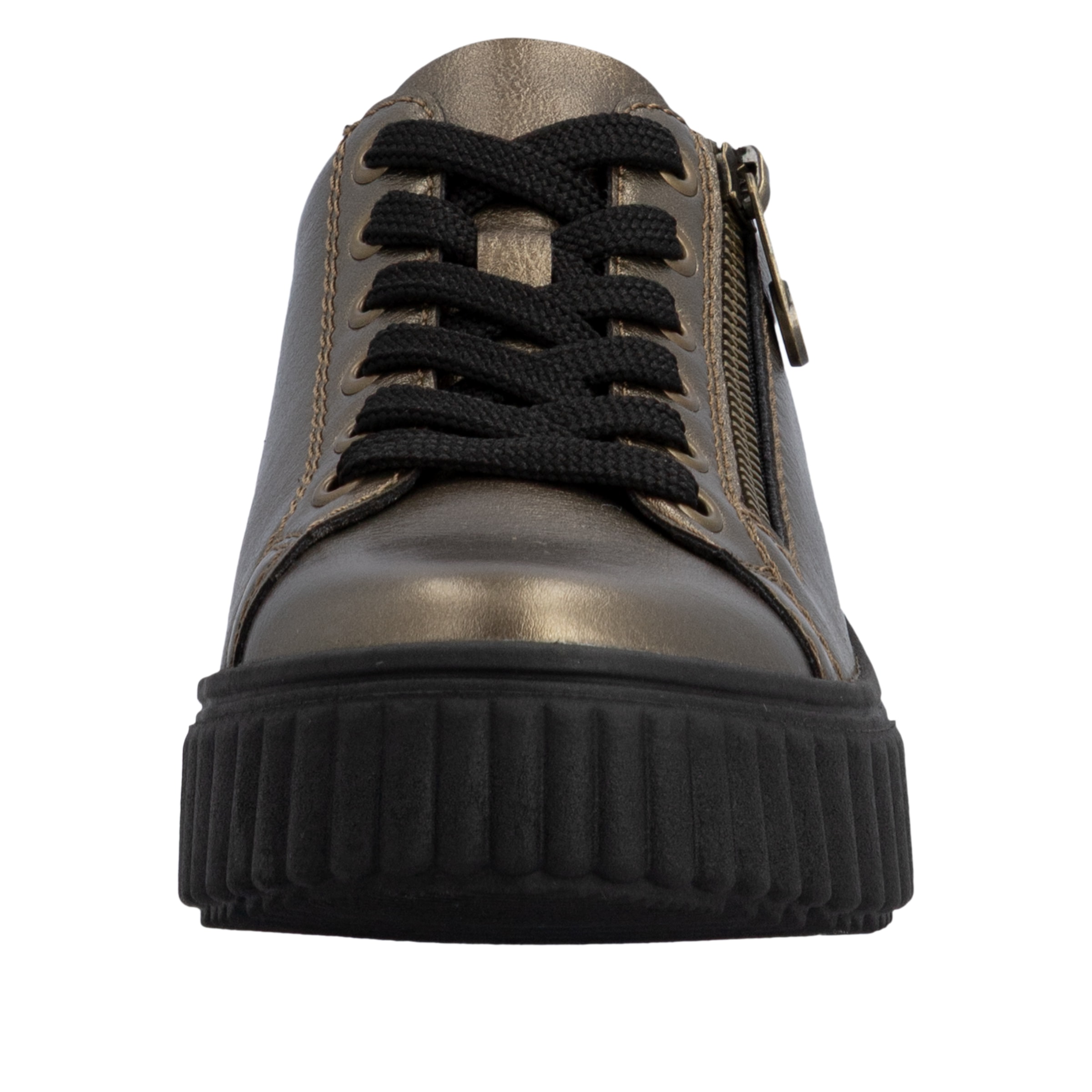 Rieker Plateausneaker  Freizeitschuh, Halbschuh, Schnürschuh mit Plateausohle