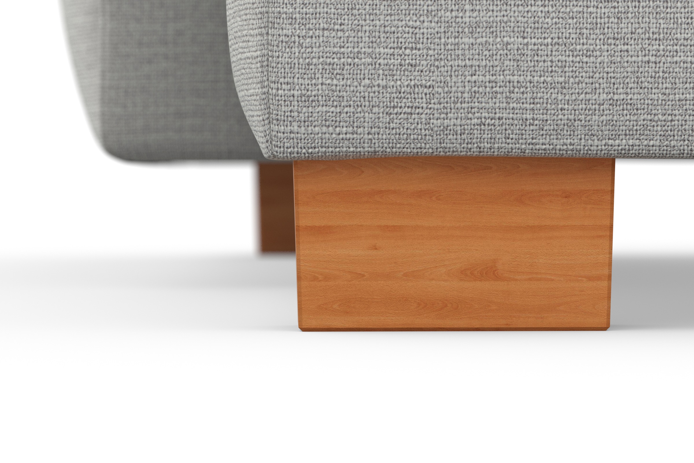 sit&more Wohnlandschaft »Dundee U-Form«, mit Federkern und Massivholzfüßen, wahlweise mit Kopfteilverstellung