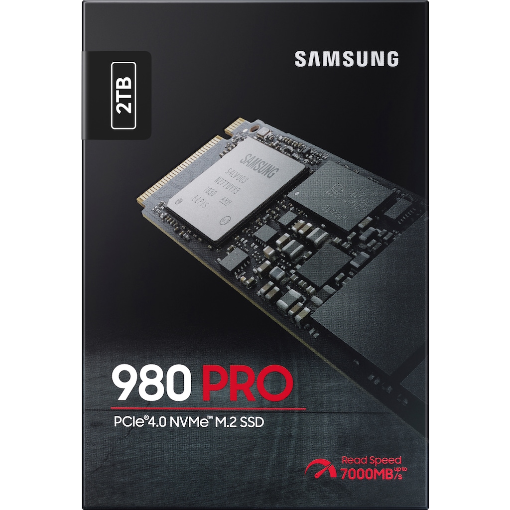 Samsung interne SSD »980 PRO«, Anschluss M.2 PCIe 4.0