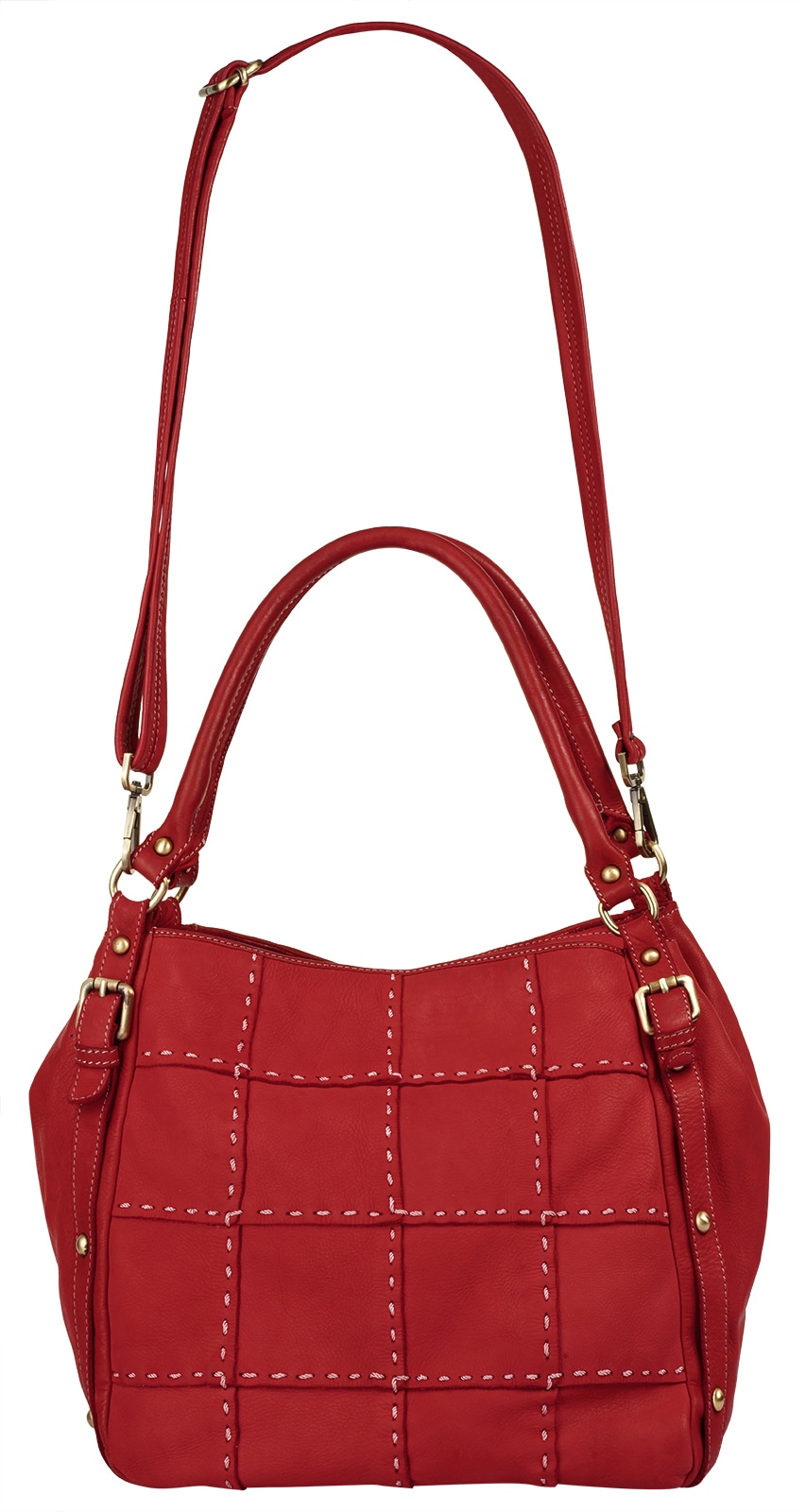 Samantha Look Shopper, echt Leder, Made in Italy