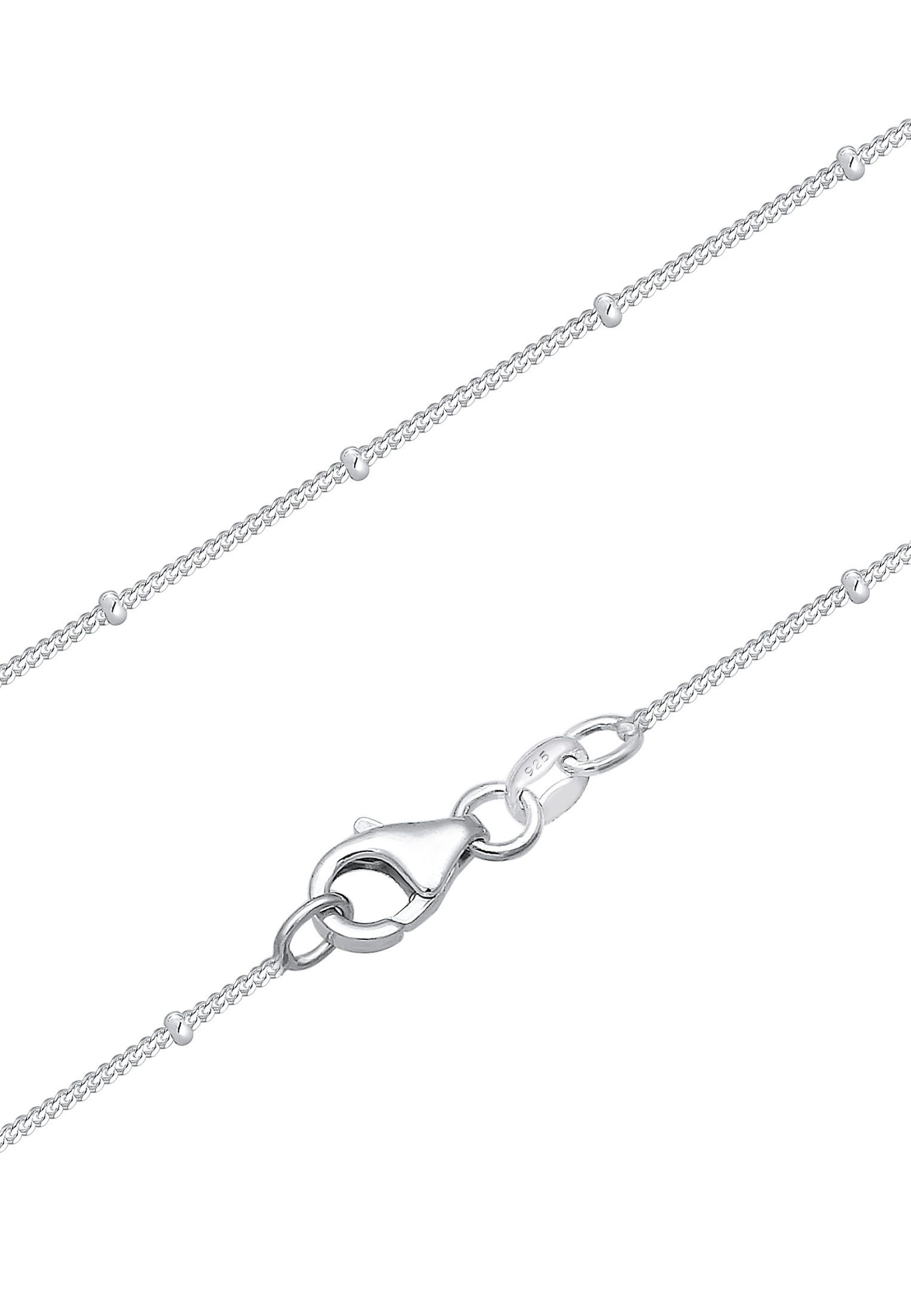 Elli Silberkette »Halskette Stein Quarz Weiß 925 Sterling Silber«
