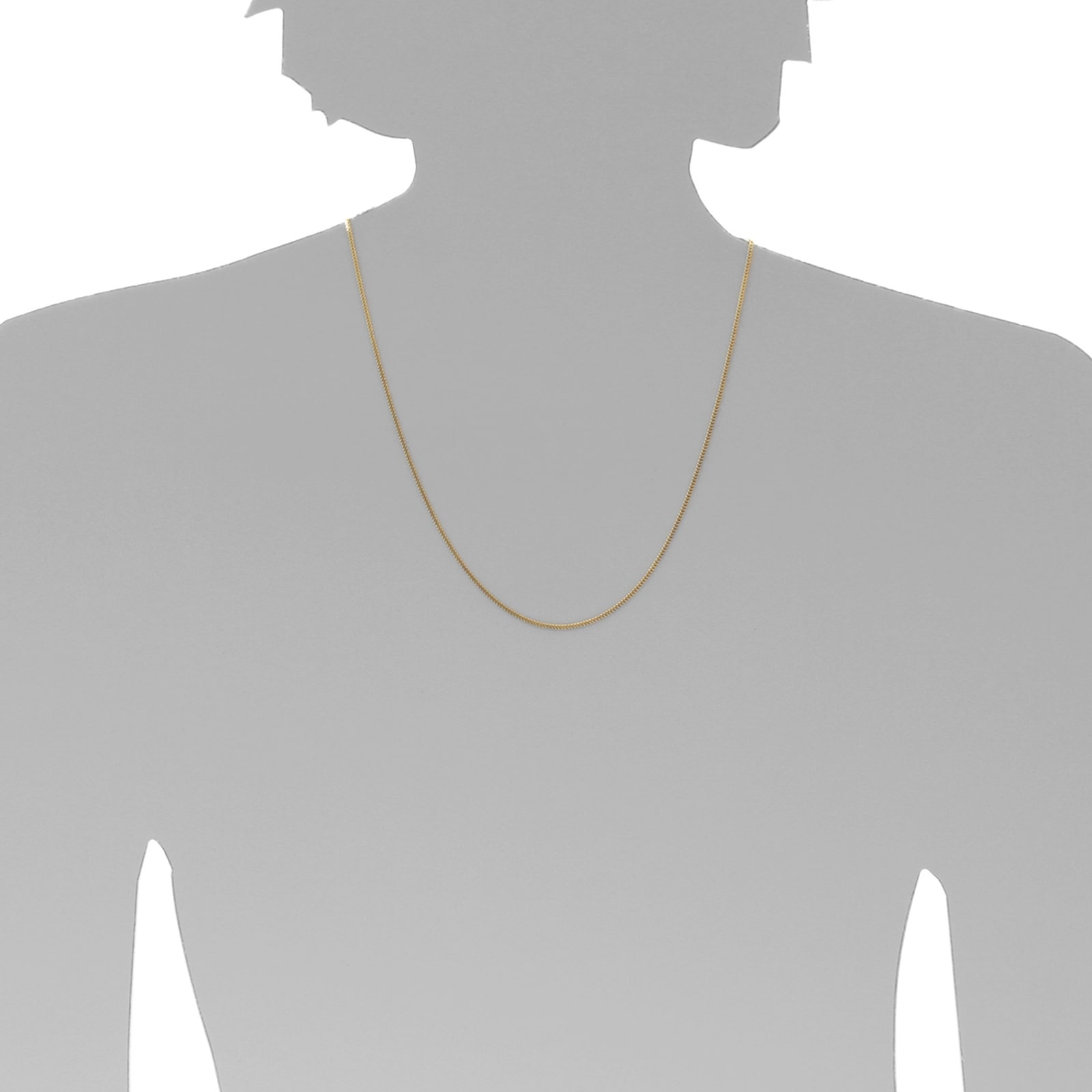 OSTSEE-SCHMUCK Goldkette »- Panzer 1,3 mm - Gold 333/000 -,«