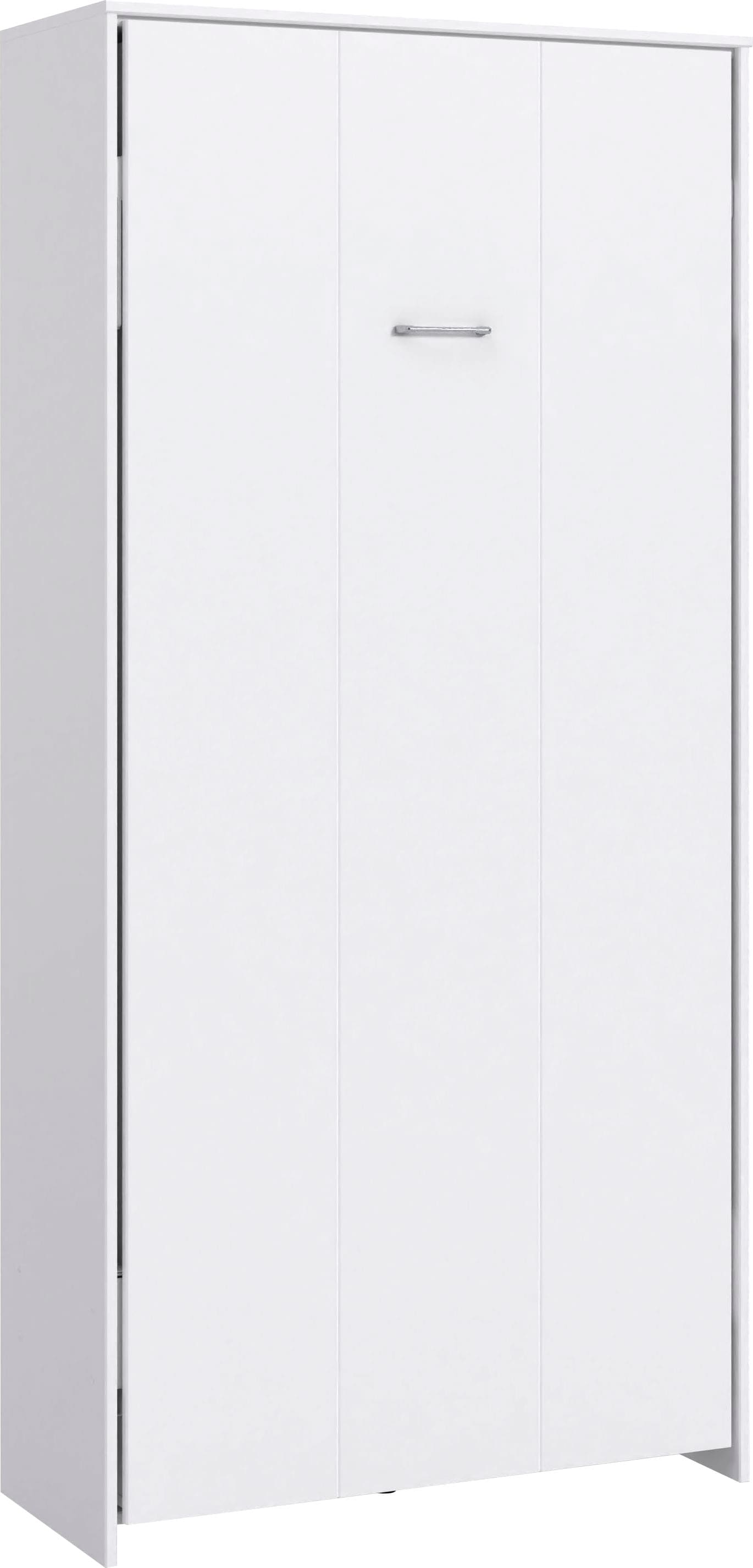 Wimex Schrankbett »Juist Schrankklappbett Gästebett« vertikal klappbar, 3 Liegeflächen, mit Lattenrost, Made in Germany