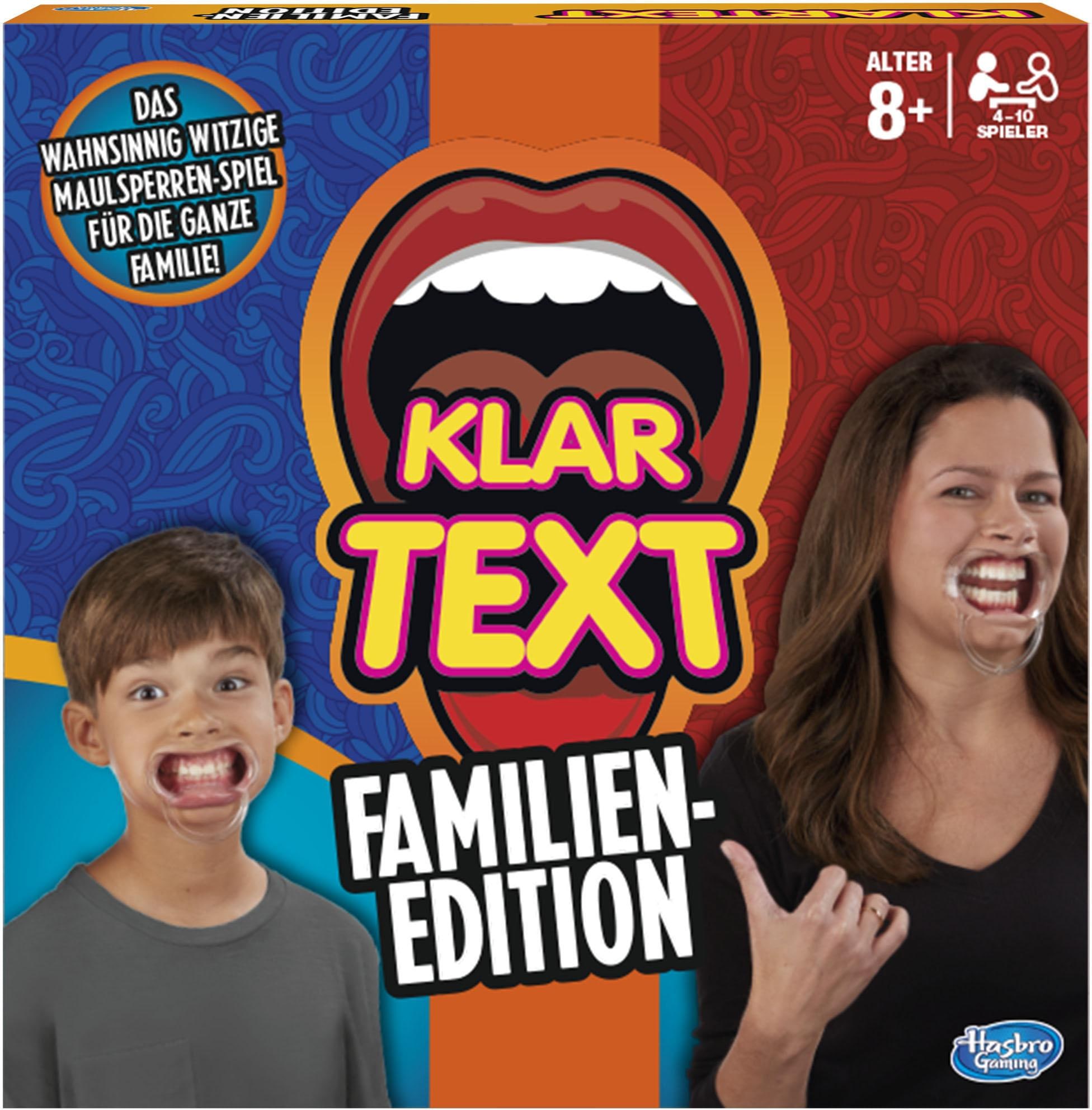 Hasbro Spiel »Klartext - Familien-Edition«, Made in Europe