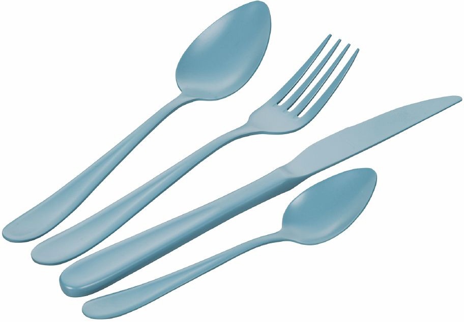 Villa d'Este Besteck-Set »Ocean«, (Set, 16 tlg.), Essbesteck-Set, mattiert