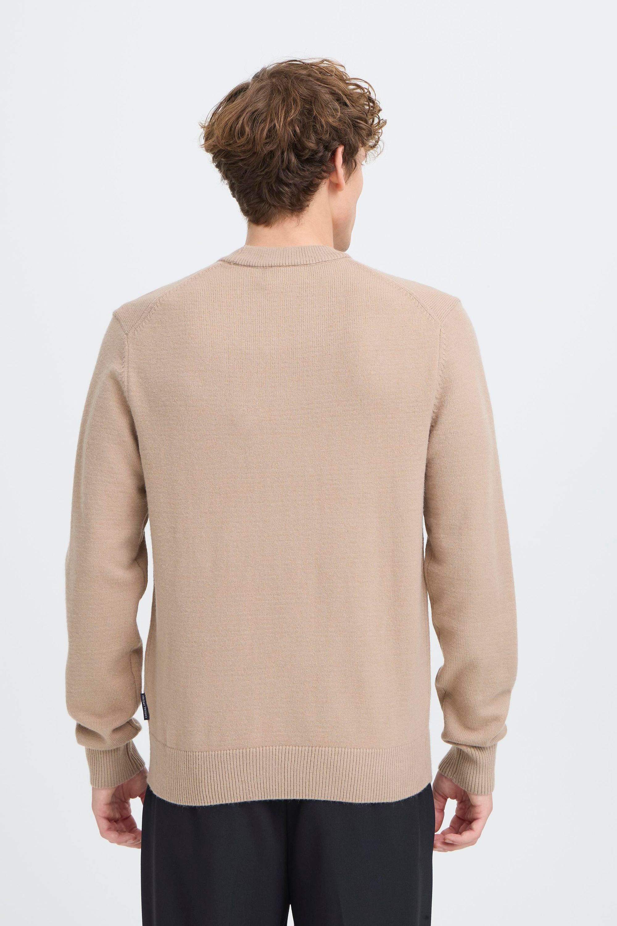 Casual Friday Strickfleece-Pullover »Strickpullover CFAndro«
