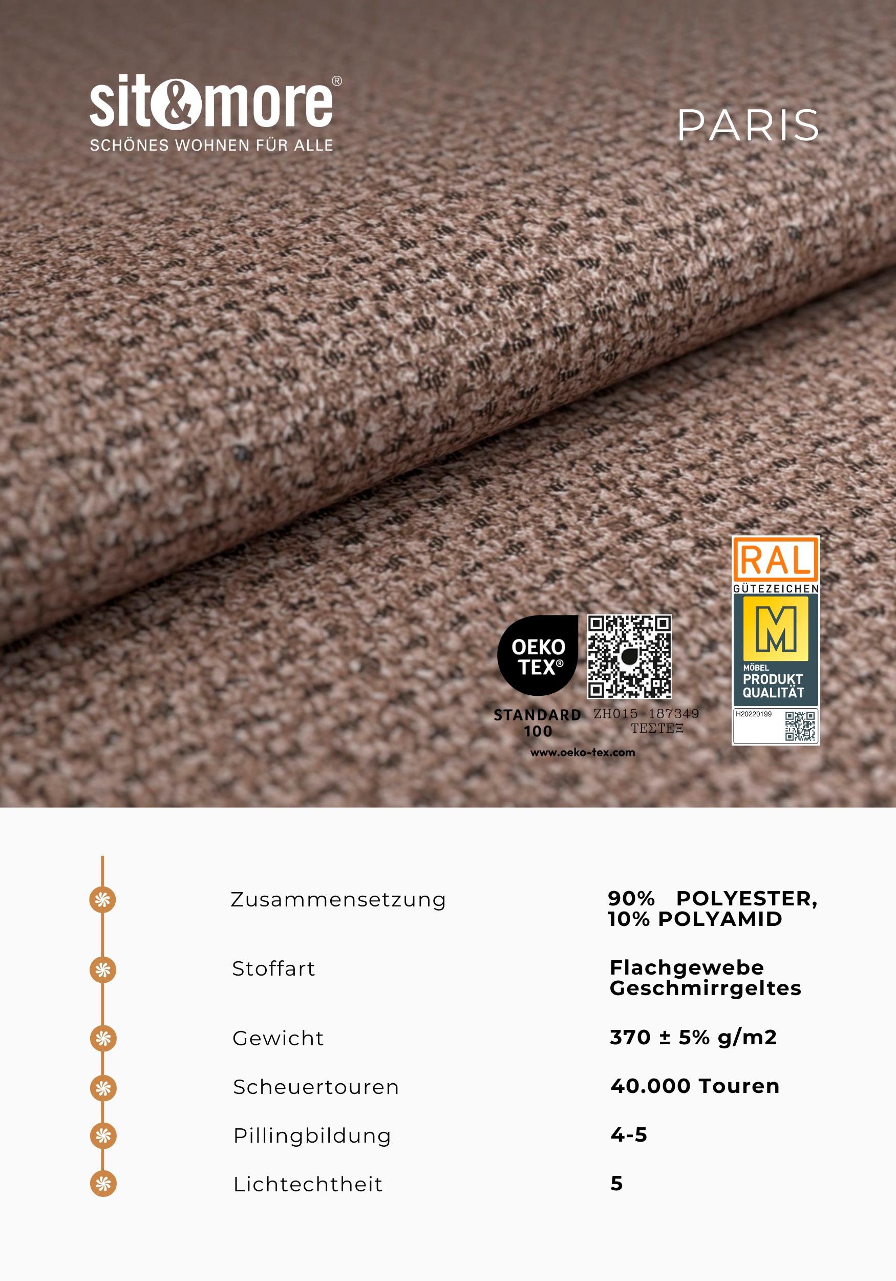 OTTO home Sofa-Kopfstütze »Costello, B: 48 cm« Set: 2 Stück, passend zur Serie