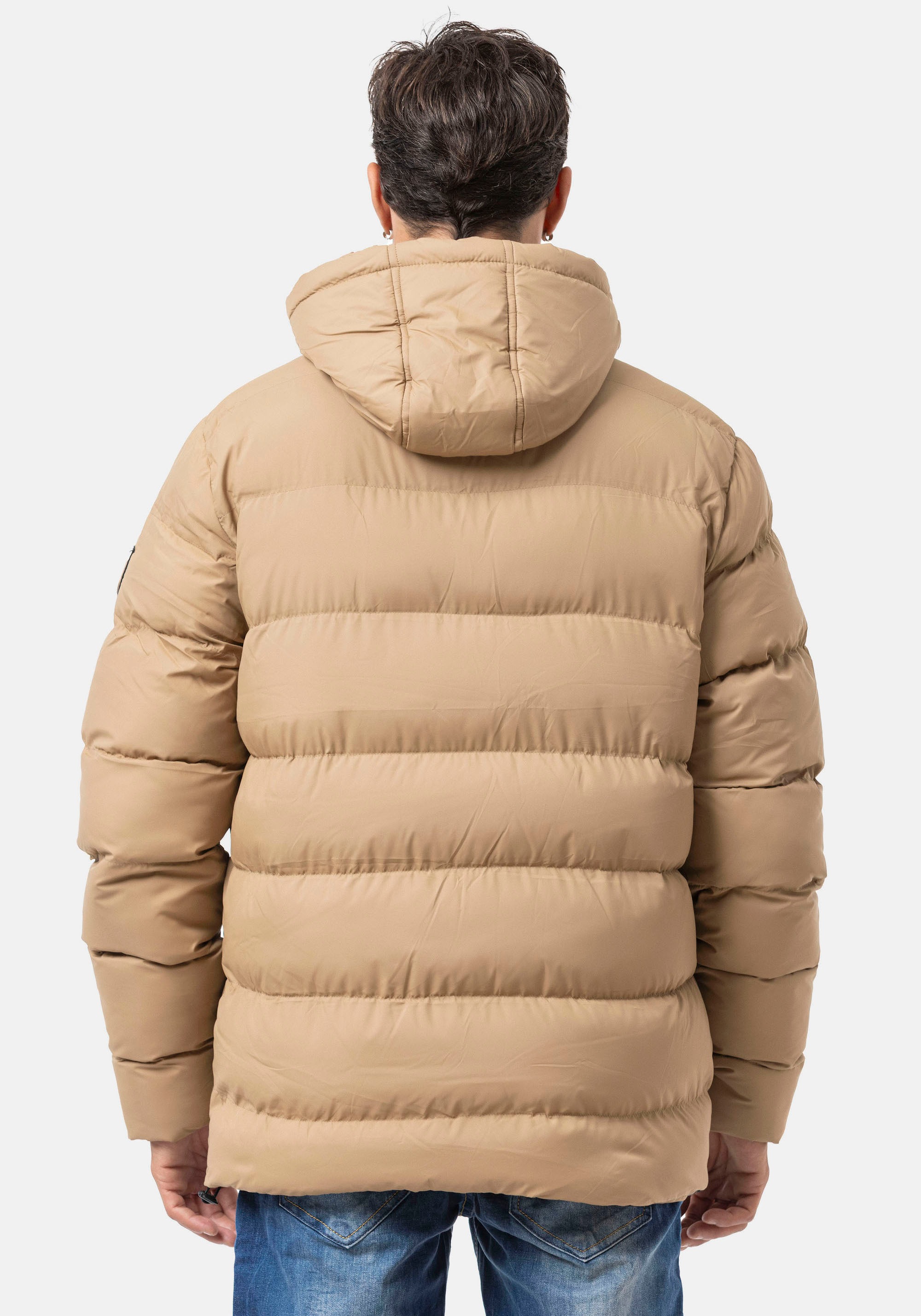 Cipo & Baxx Steppjacke mit Kapuze