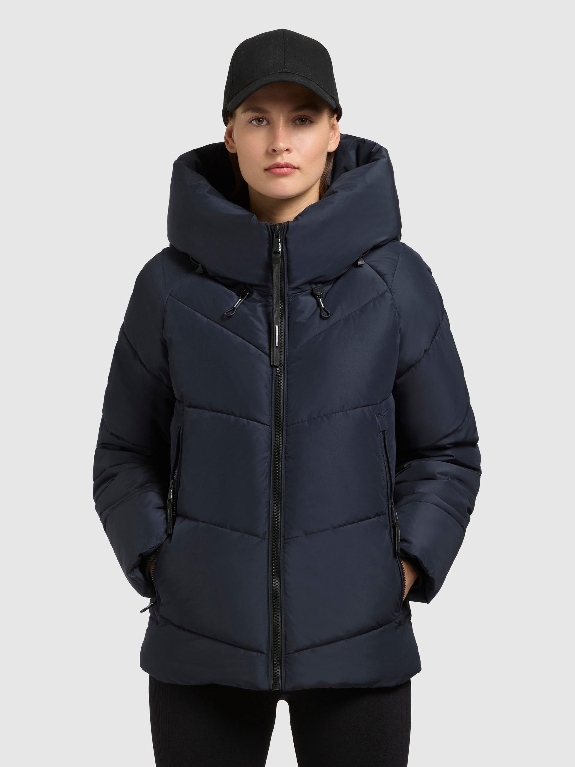 Steppjacke »ALESS«, mit Kapuze