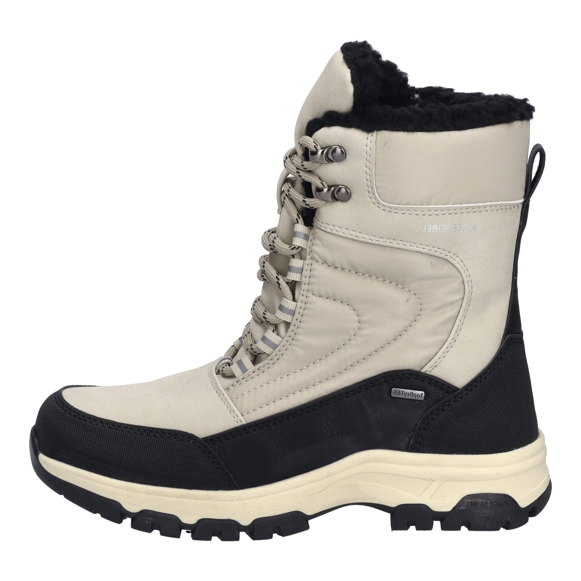 Josef Seibel Stiefel »Davos 52, schwarz-offwhite«