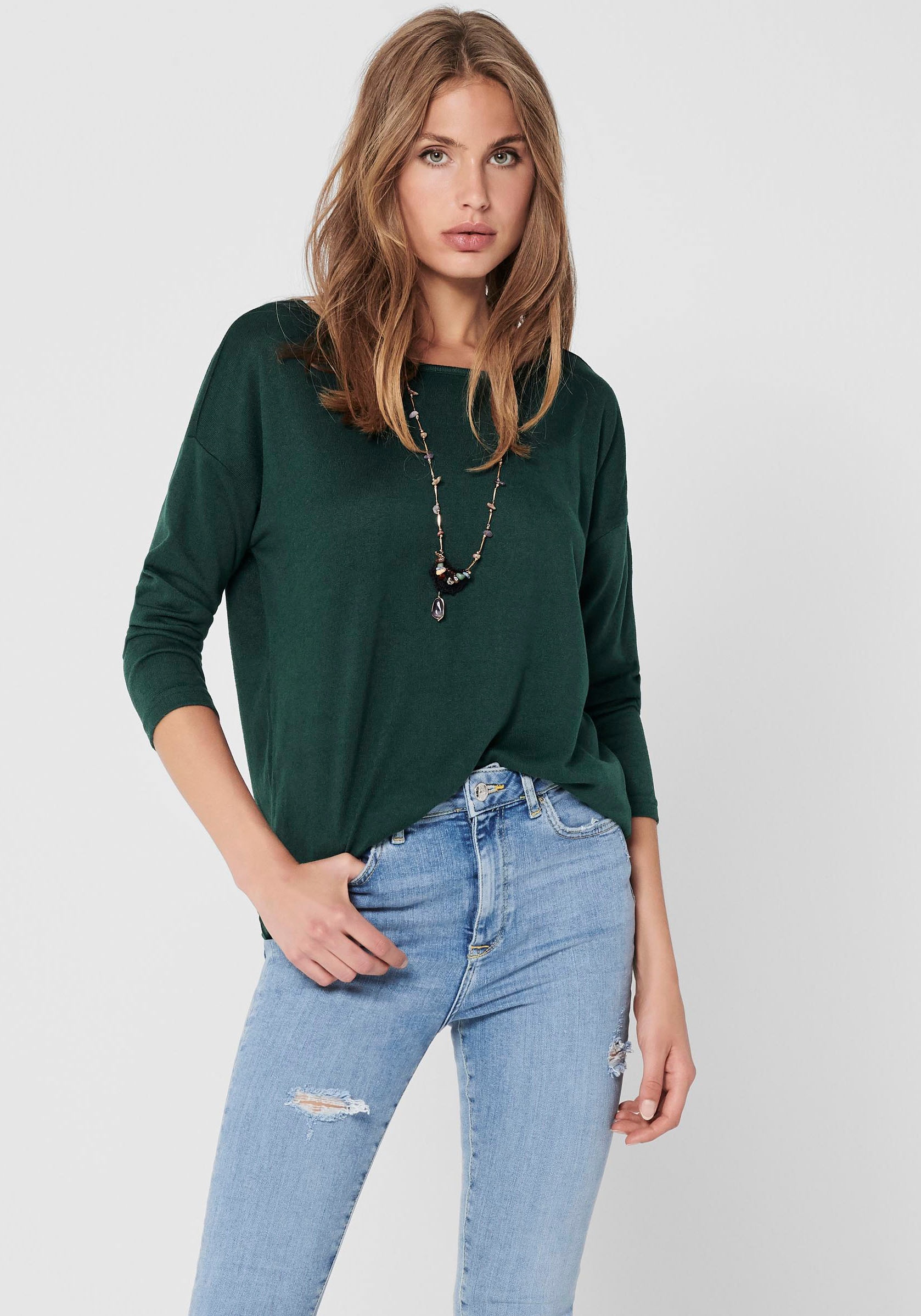 3/4-Arm-Shirt »ONLELCOS 4/5 SOLID TOP«