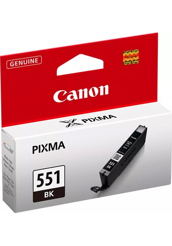 Canon Tintenpatrone »CLI-551BK«, original Druckerpatrone 551 schwarz kaufen