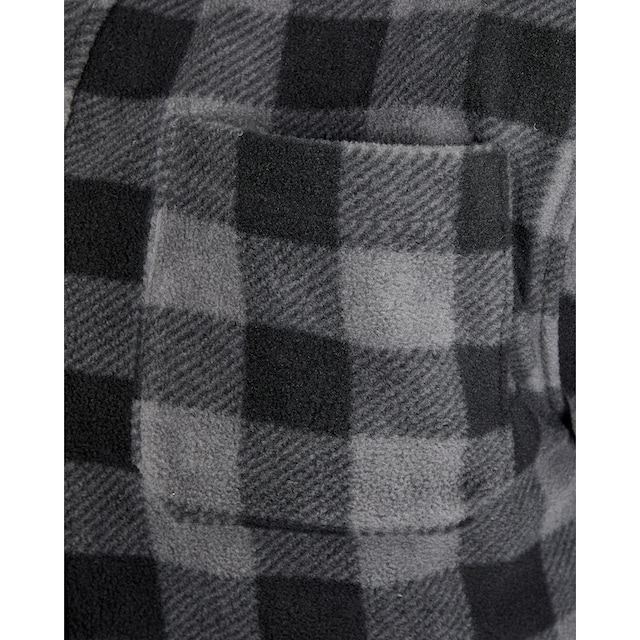 Rücken, Taschen, tragen), offen Flanellhemd, 5 warm verlängertem Northern Jacke mit gefüttert, mit oder zu Flanellstoff OTTO (als | zugeknöpft Hemd Country
