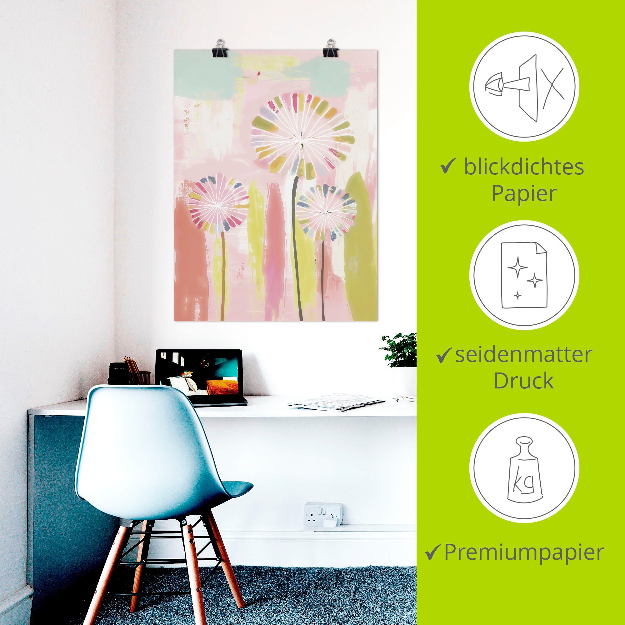 Artland Wandbild »Träume in Pastel« 1 Stk. tlg. als Alubild, Leinwandbild, Poster, Wandaufkleber in verschied. Größen