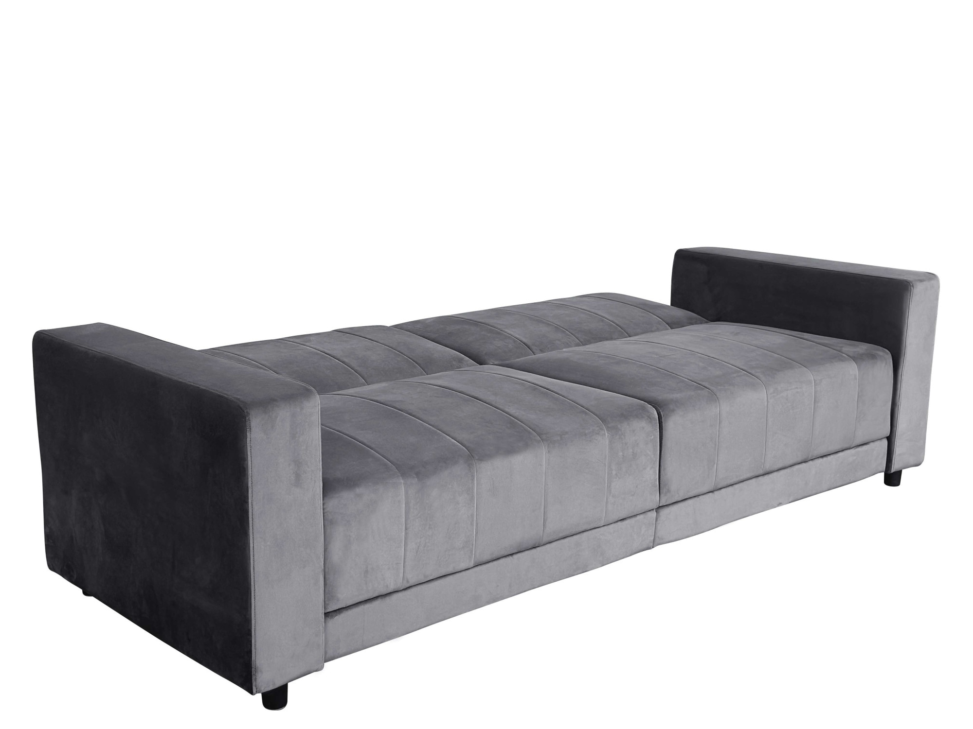 Dorel Home 3-Sitzer »Allie II Schlafsofa 225 cm« Bett-Funktion (108/190cm), Rückenlehne 2-teilig, mit Steppung