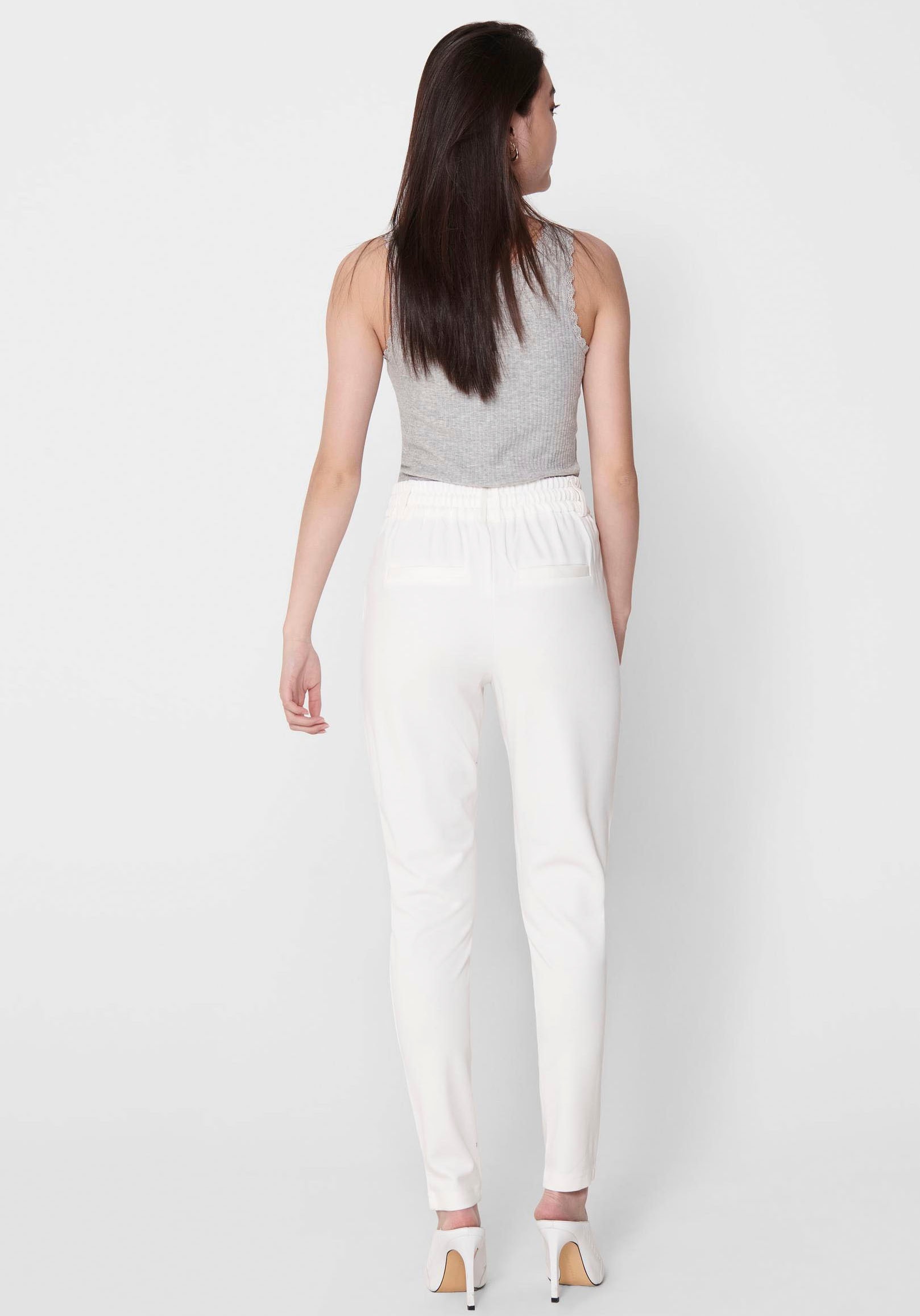 ONLY Jogger Pants »ONLPOPTRASH LIFE EASY COL PANT PNT NOOS«, bequeme Form mit elastischem Bund und Kordelzug