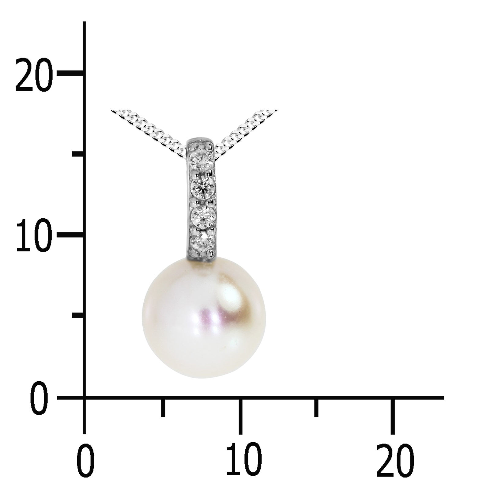 OSTSEE-SCHMUCK Kette mit Anhänger »Ostsee-Schmuck Kette mit Anhänger Yuna Kette mit Anhänger Yuna«