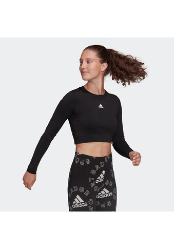 adidas Performance Funktionsshirt »ADIDAS AEROKNIT SEAMLESS FITTED CROPPED« kaufen