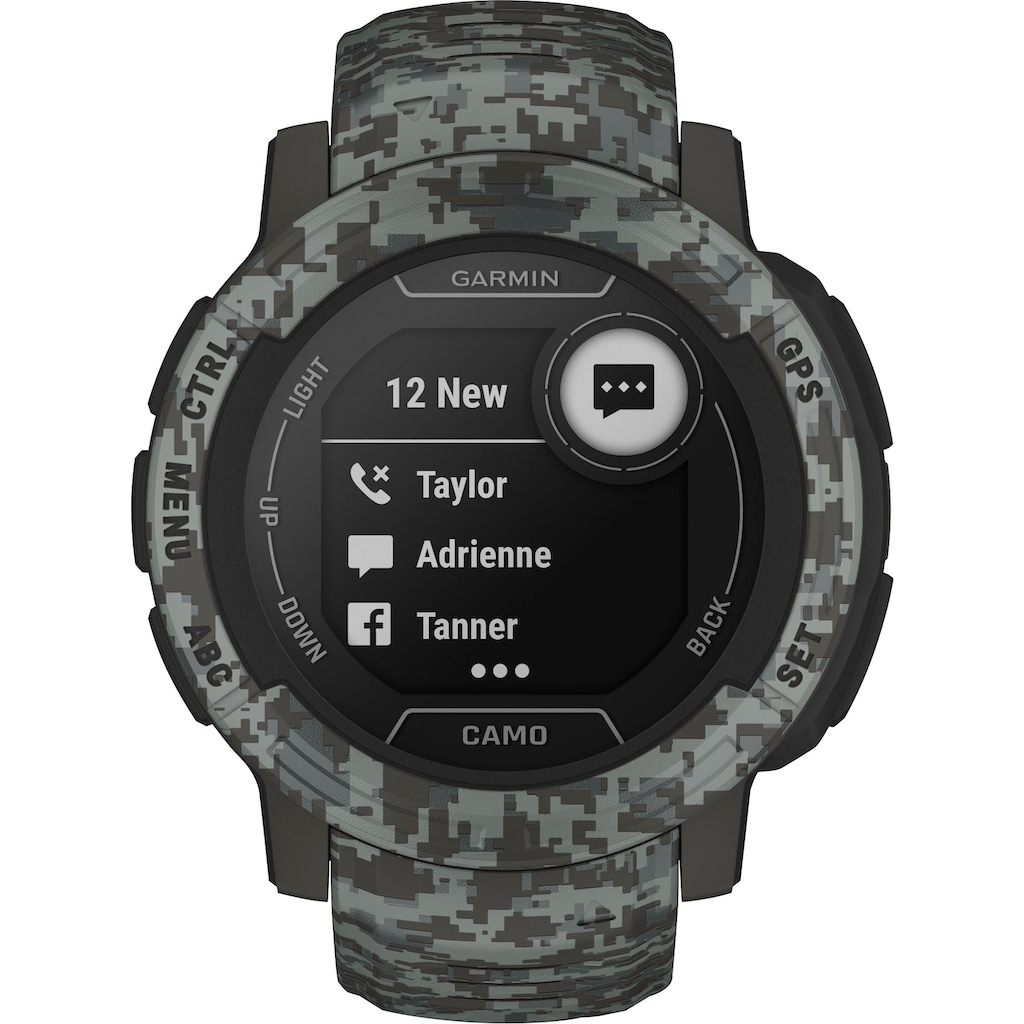 Garmin Smartwatch »INSTINCT 2 CAMO EDITION«, (Garmin)