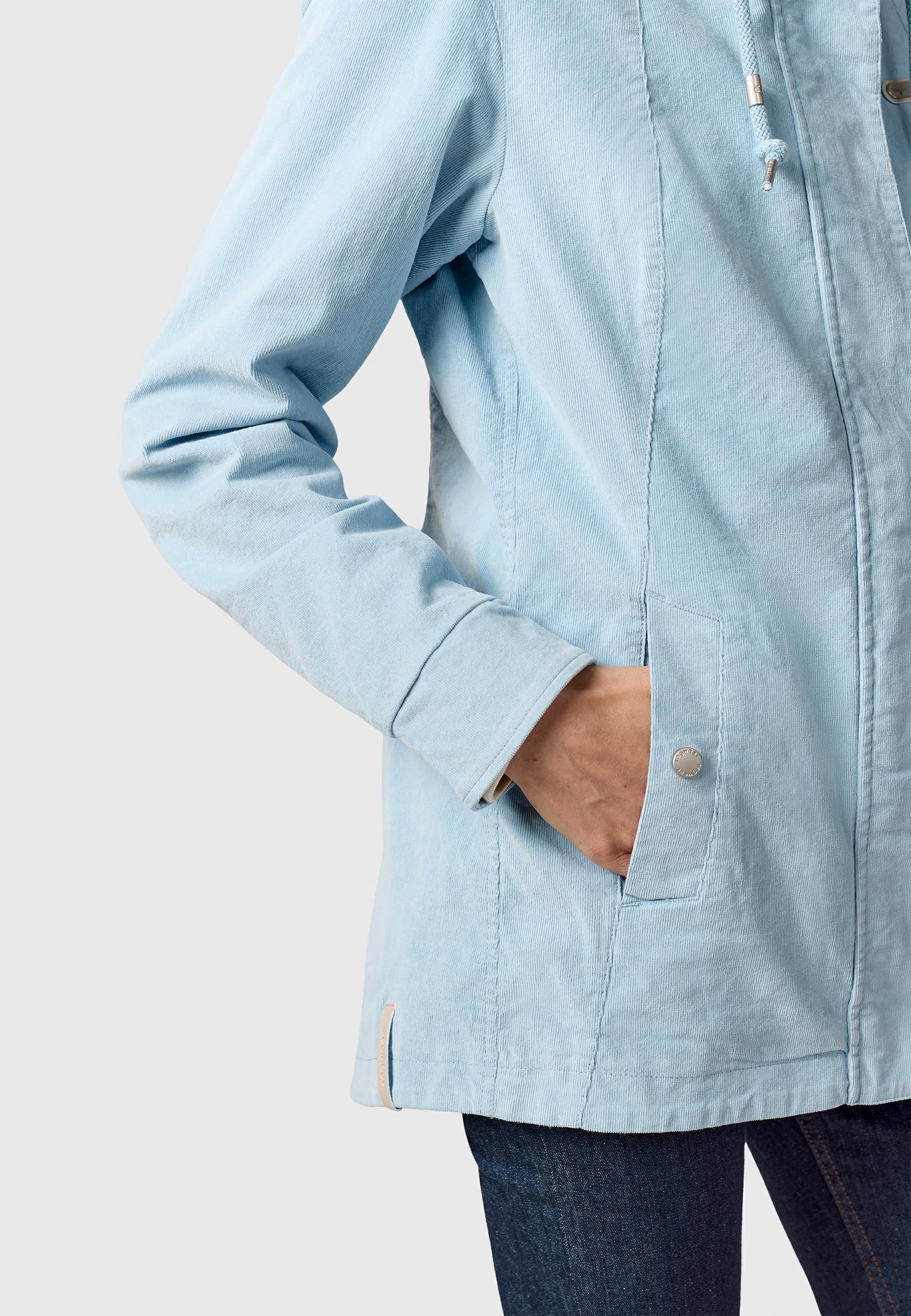 Ragwear Cordjacke »Cordjacke Alvena Cordy YOUMODO« mit Kapuze Sportliche leichte Kordjacke mit Kapuze