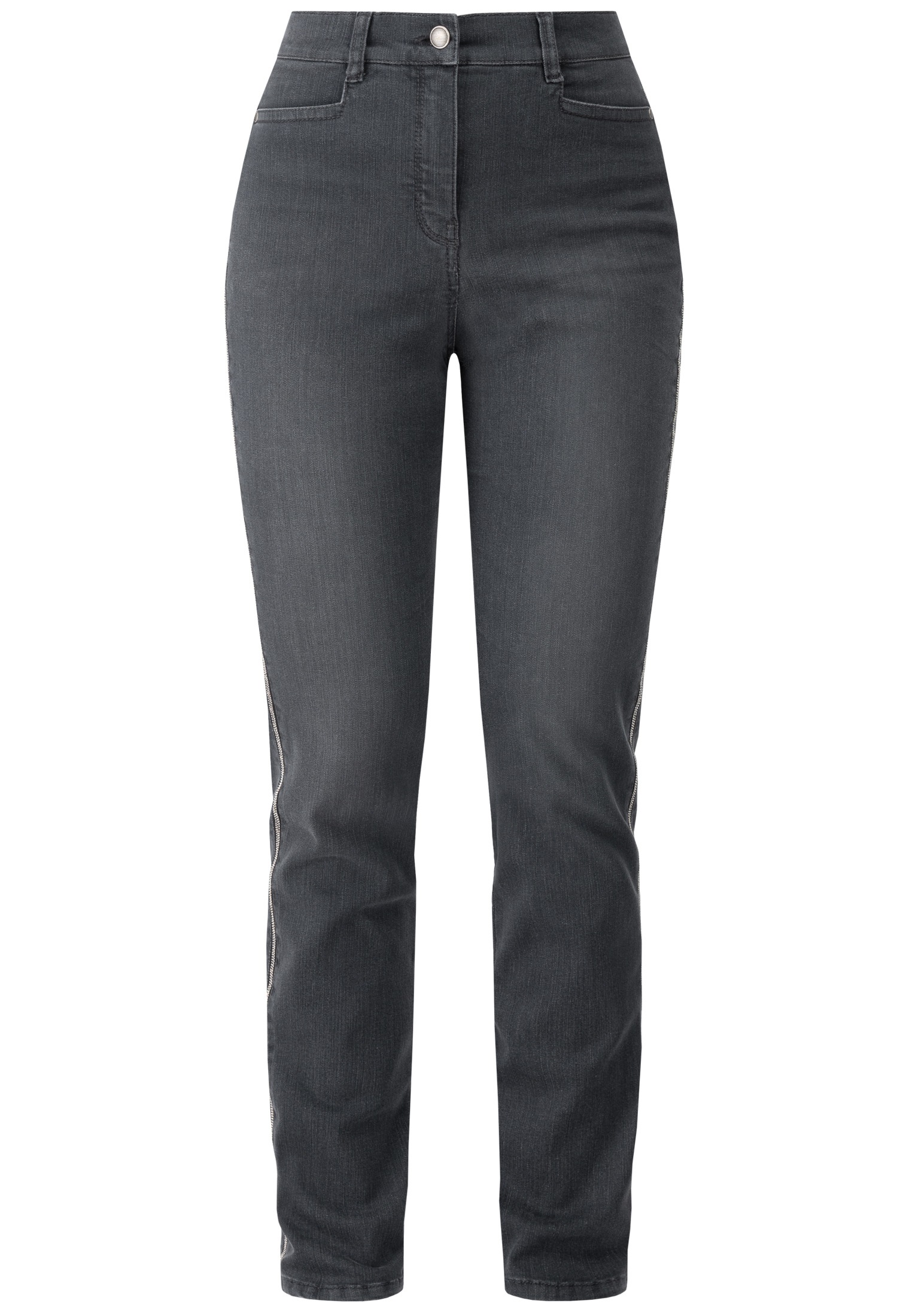 Recover Pants Jeans mit Kettendetails