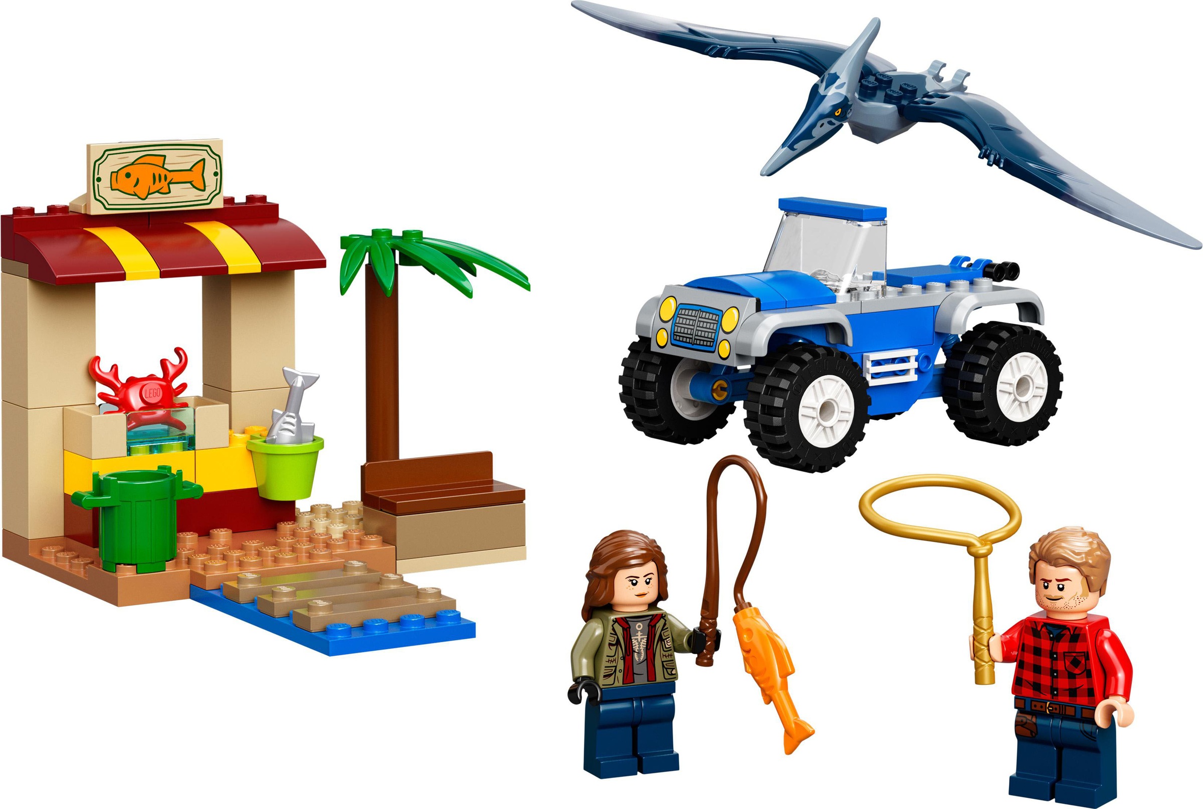 LEGO® Konstruktionsspielsteine »Pteranodon-Jagd (76943), LEGO® Jurassic World«, (94 St.), Made in Europe