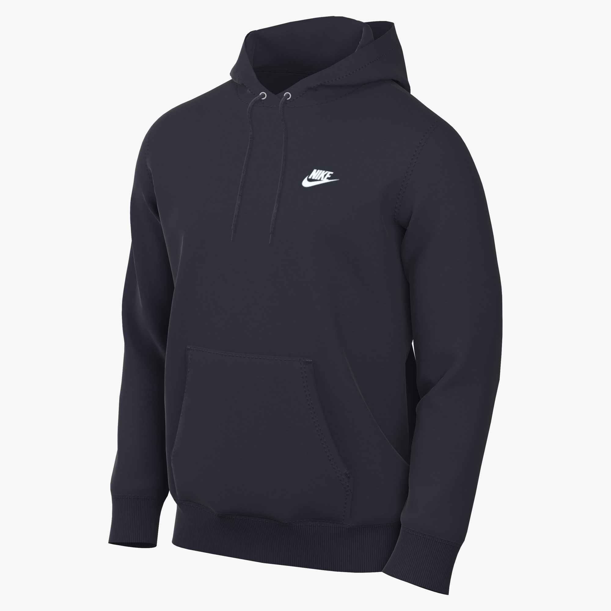 Nike Sportswear Kapuzensweatshirt »M NK CLUB BB PO HOODIE«, mit Kängurutasche, mit angesetztem Bündchen, ohne Verschluss
