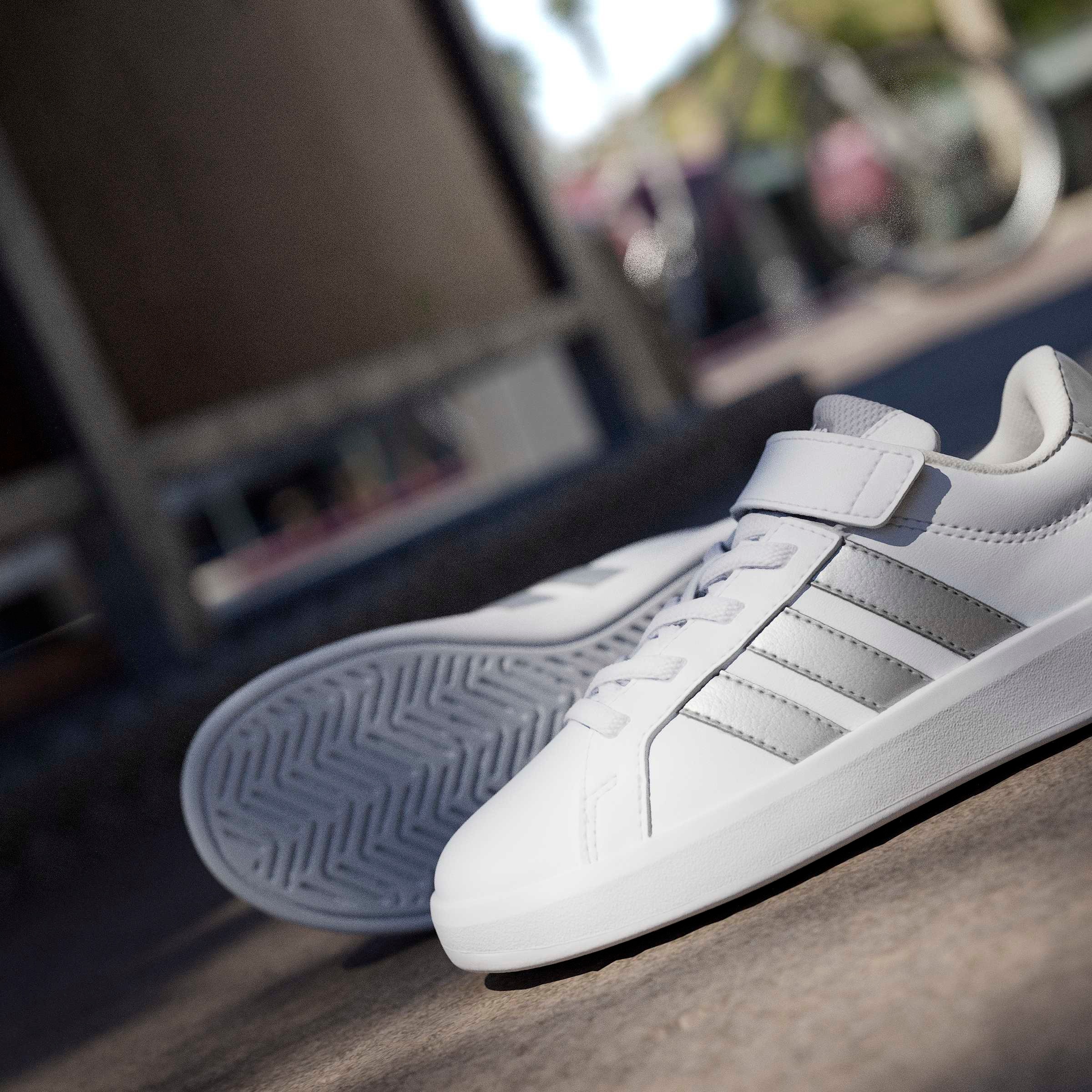 adidas Sportswear Sneaker »GRAND COURT 3.0 SCHUHE FÜR KINDER«  mit Klettverschluss, für Kinder