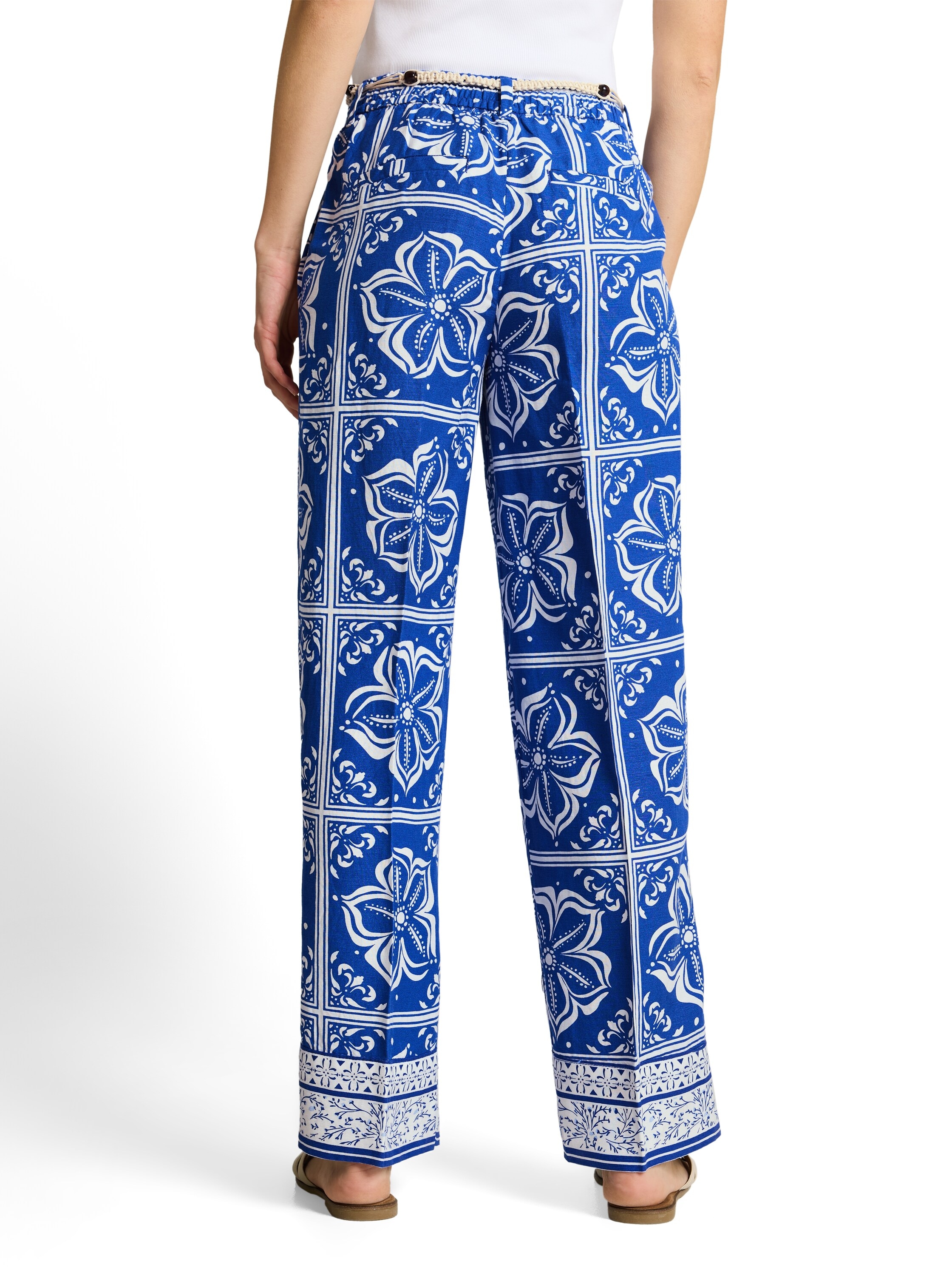 TOM TAILOR Stoffhose  mit All-Over Print
