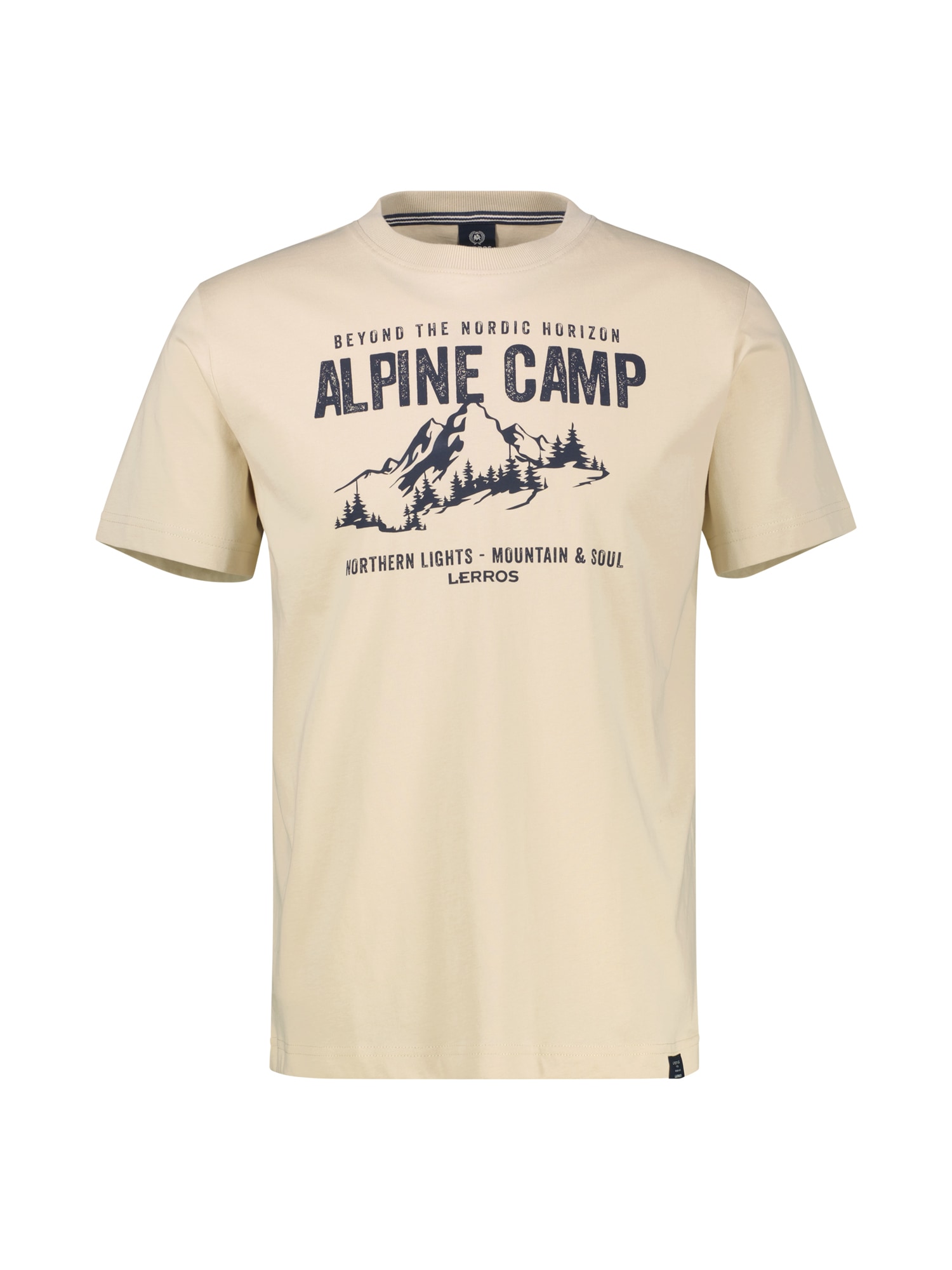 LERROS T-Shirt »Herren T-Shirt mit Outdoorprint«