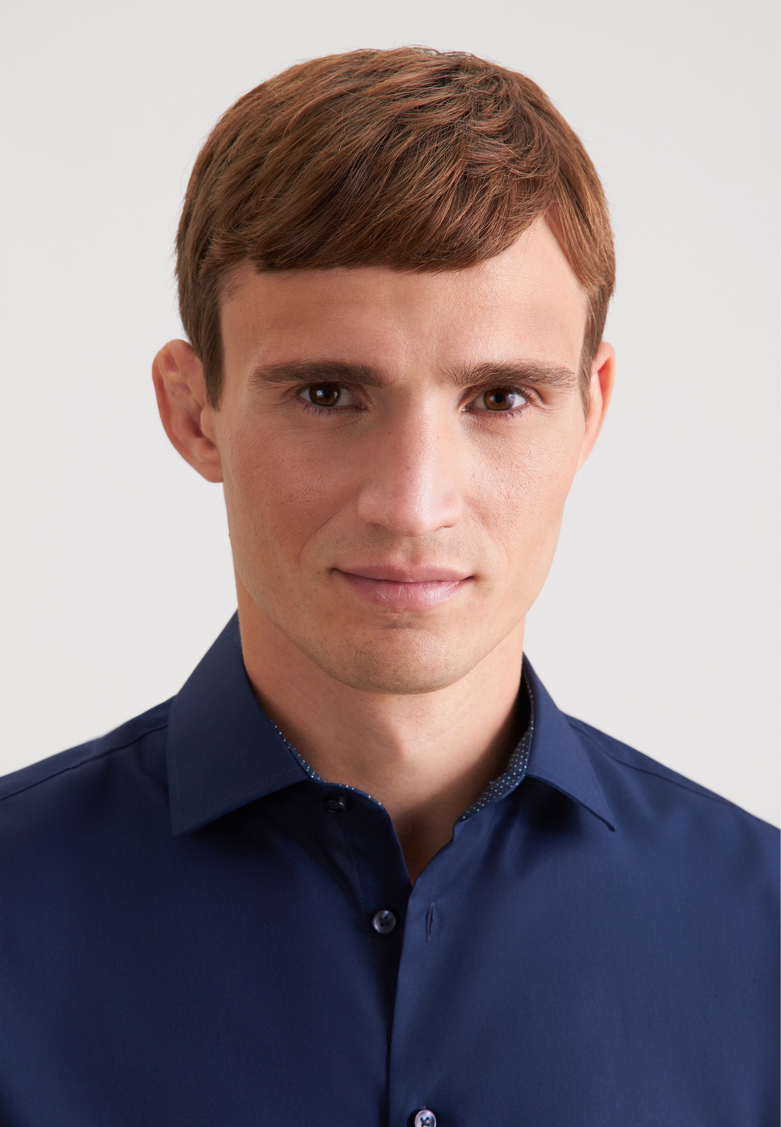 seidensticker Businesshemd »Schwarze Rose« Shaped 1/1 Kentkragen Uni