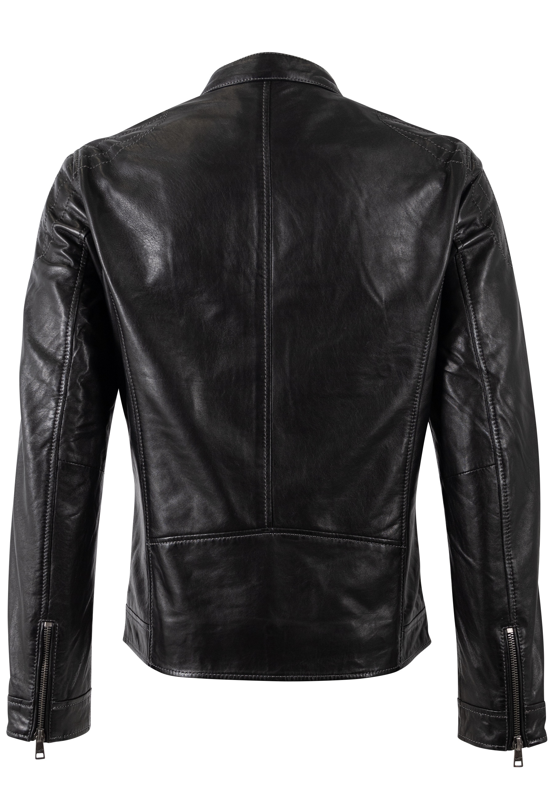 Mauritius Lederjacke »MMOrvay« mit Bikerkragen