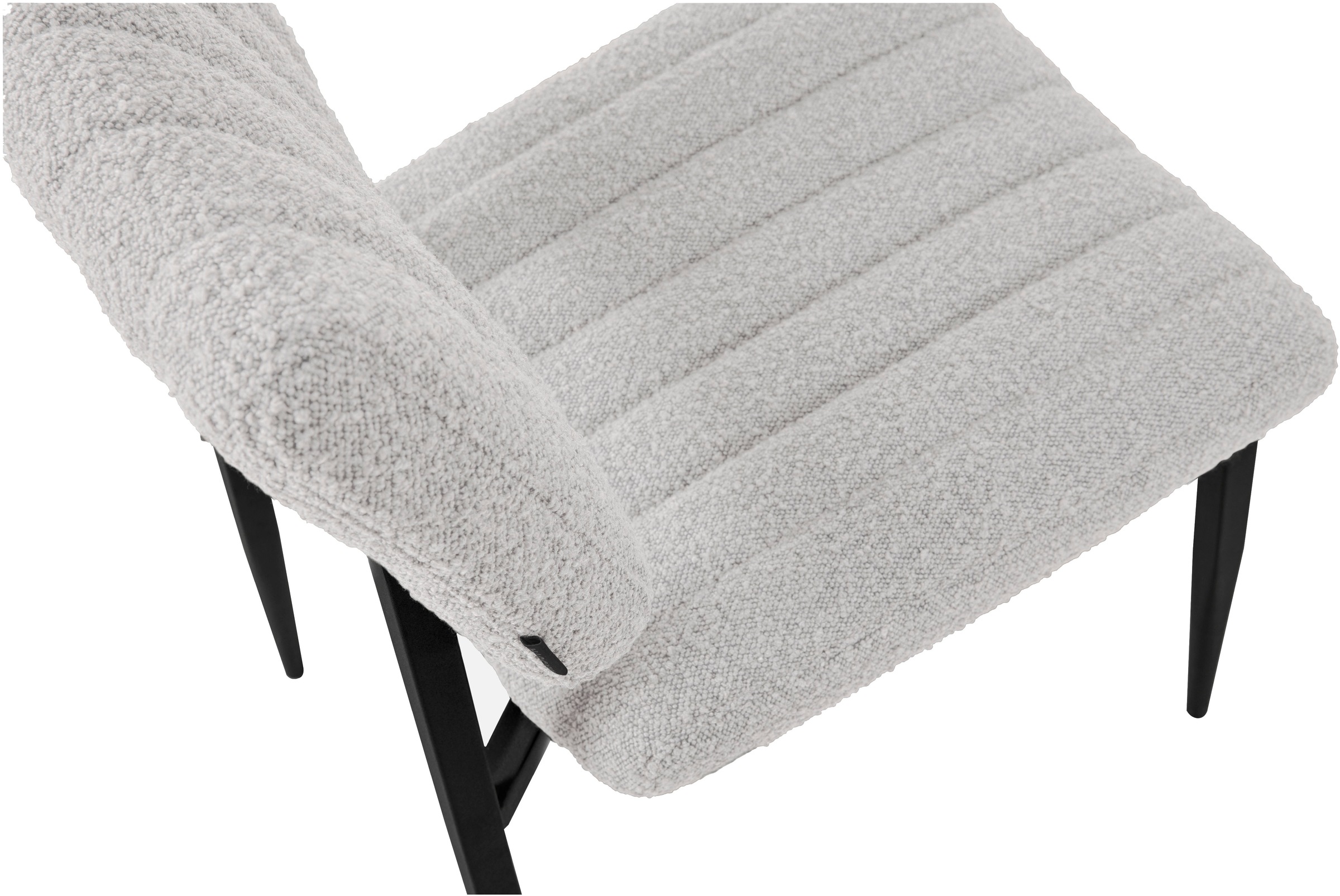 OMG Design Esszimmerstuhl »Dirk«, (Set), 1 St., Stoff, moderner Boucle Bezug, bequem gepolstert