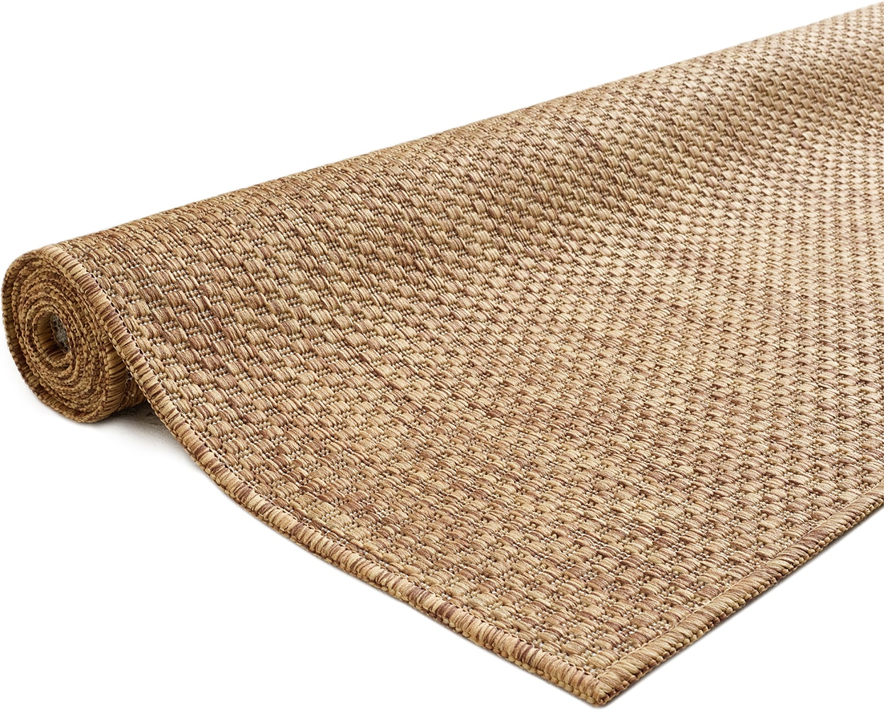 Bruno Banani Teppich »Venezia, auch als Läufer« rechteckig 4 mm Höhe In- und Outdoor geeignet, Sisal-Optik, Wetterfest & UV-beständig