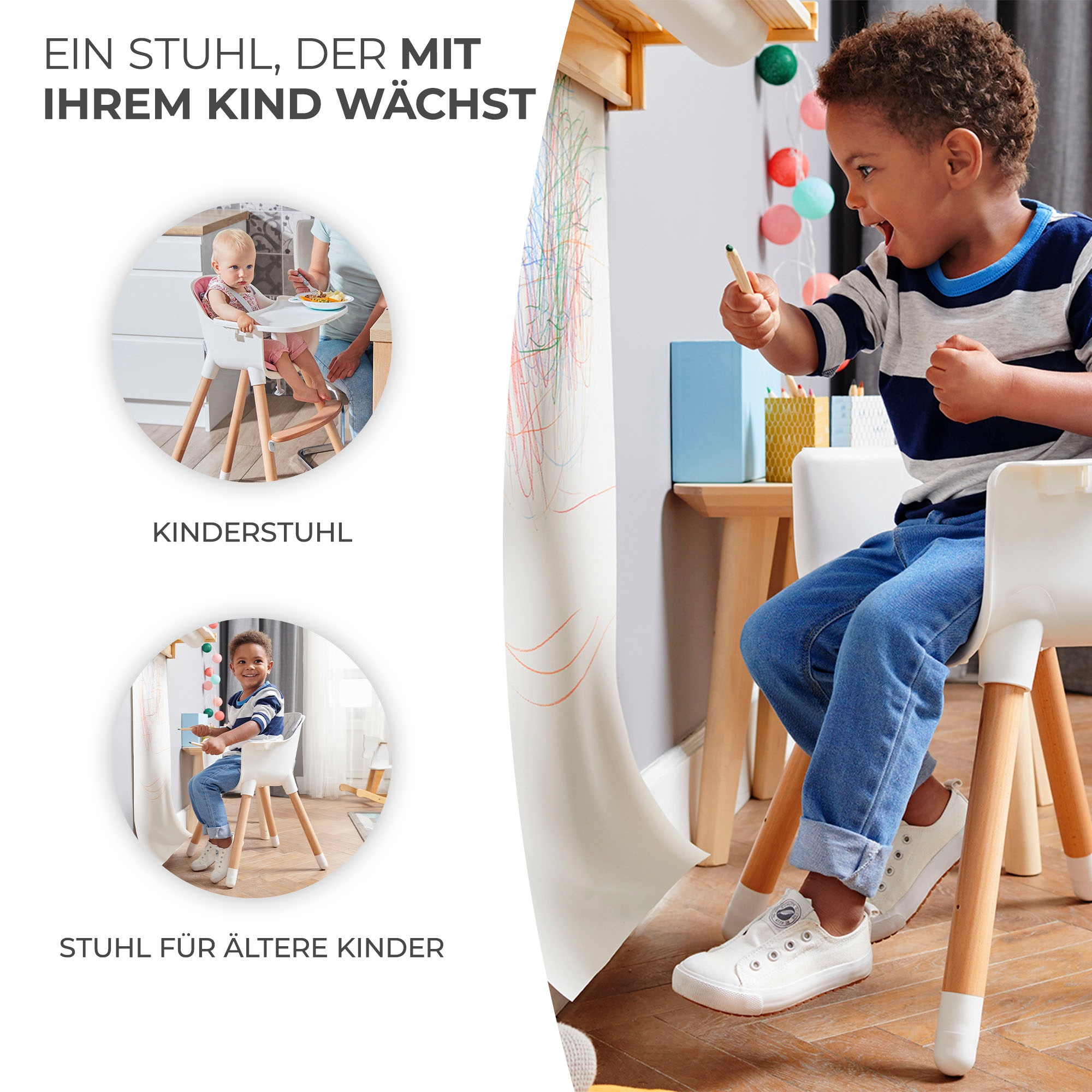 Kinderkraft Hochstuhl »SIENNA«