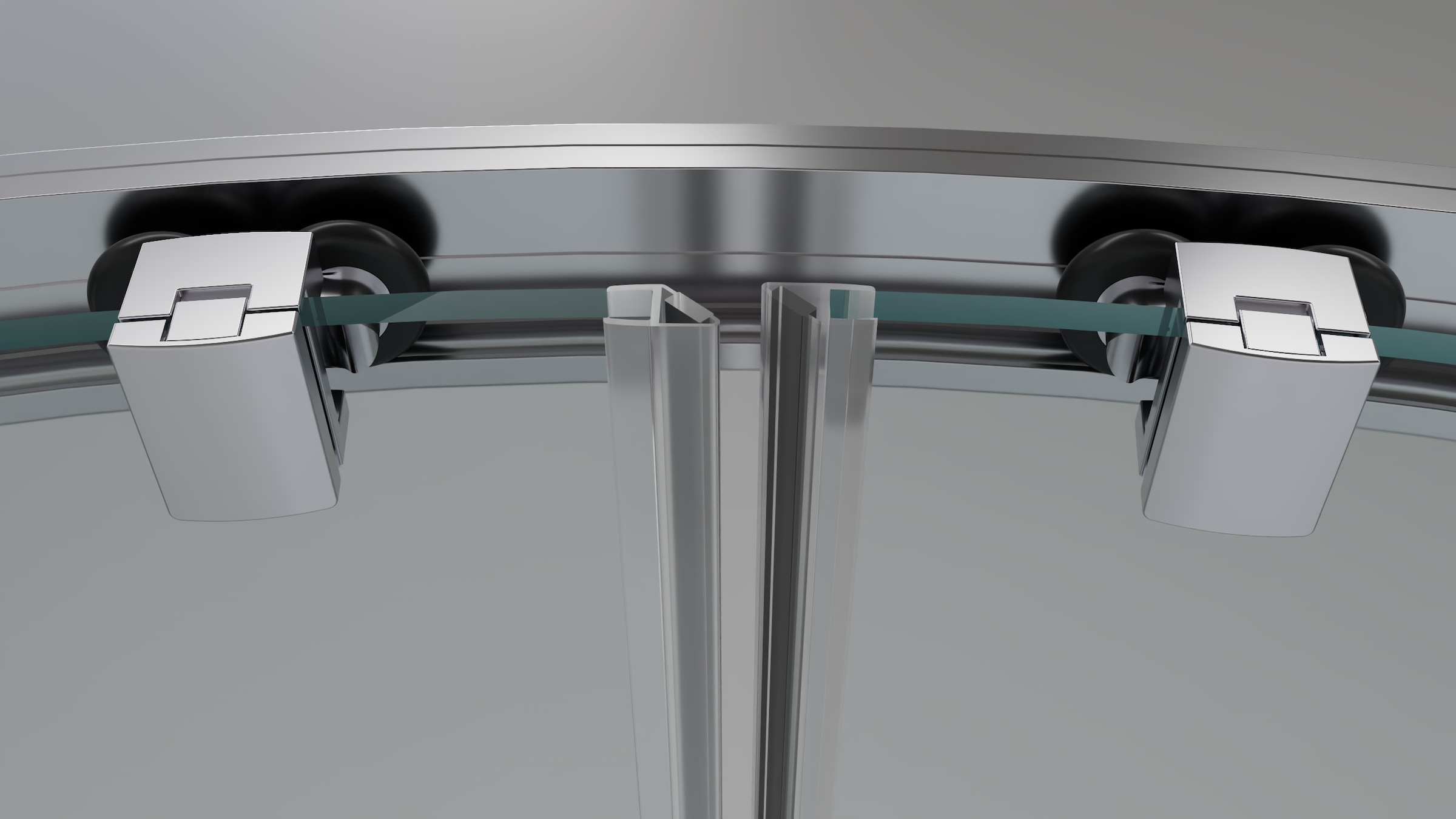 welltime Runddusche »Summer Deluxe« Der Klassiker mit verbessertem Rahmen und neuem Rollensystem