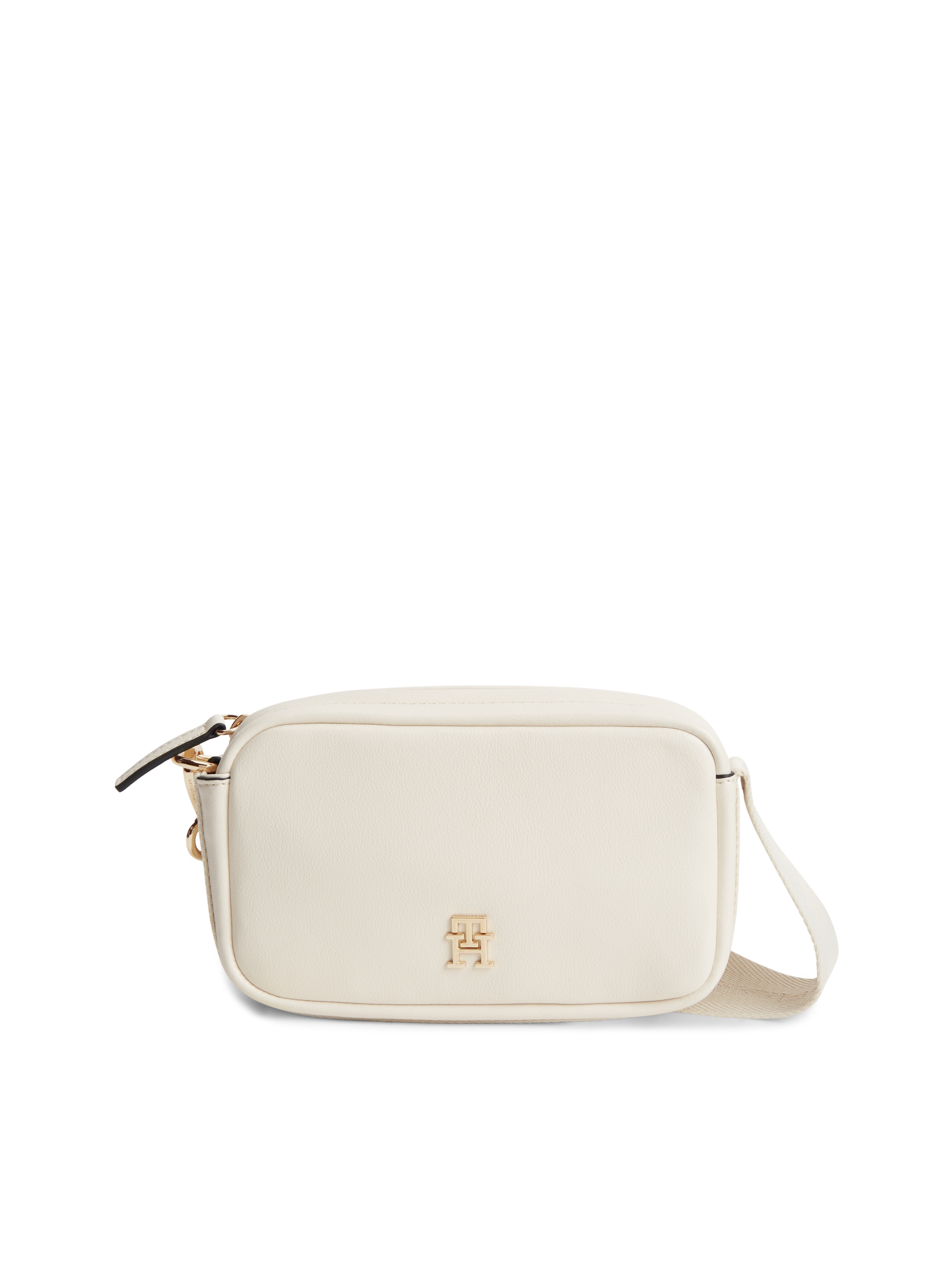 Tommy Hilfiger Umhängetasche »TH LOGOTAPE CAMERA BAG« Damen Handtasche, Schultertasche mit TH-Schmuckelement