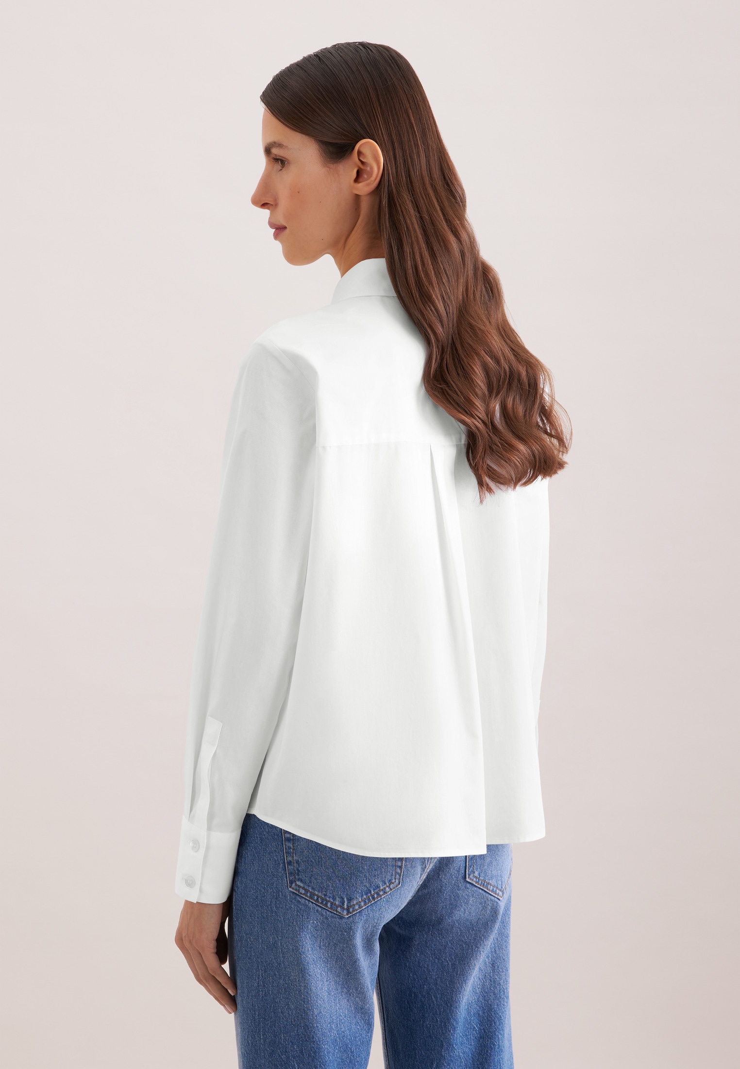 seidensticker Hemdbluse 1/1 Kragen Uni
