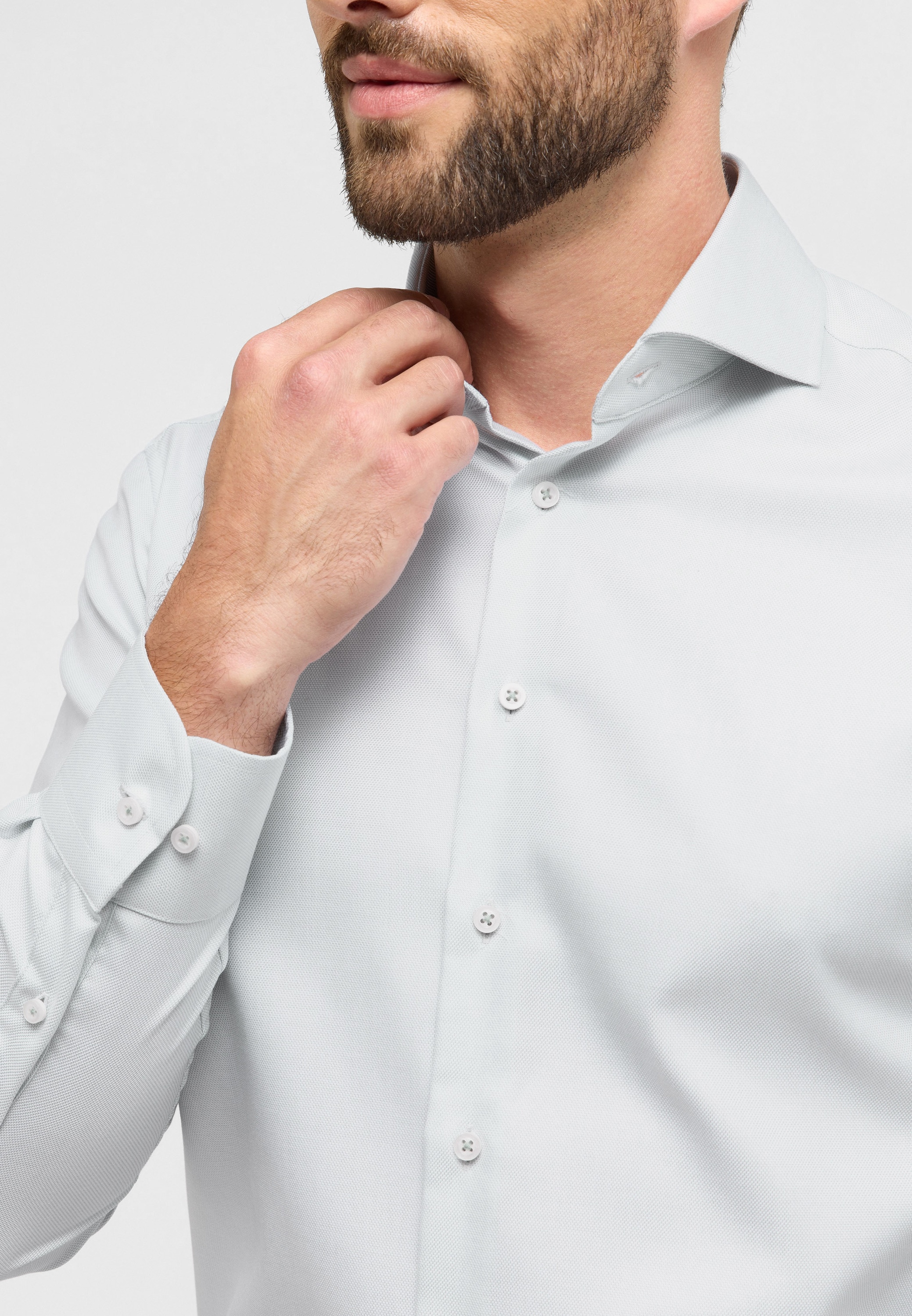 Eterna Langarmhemd »MODERN FIT«, NON IRON (bügelfrei)