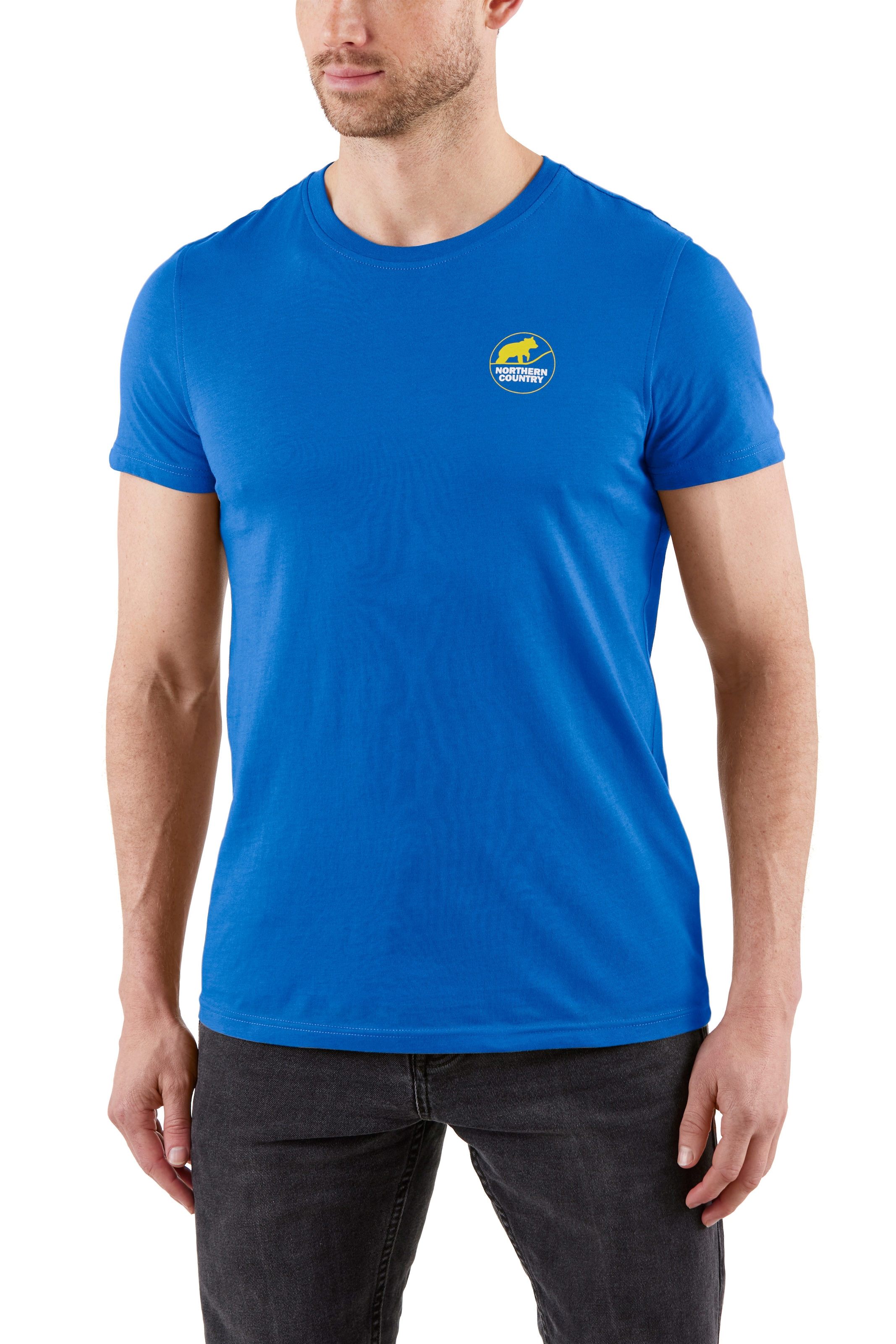 Northern Country Rundhalsshirt, (Set, 2 tlg.), weicher Tragekomfort, ideal  zum Arbeiten online kaufen bei OTTO | V-Shirts