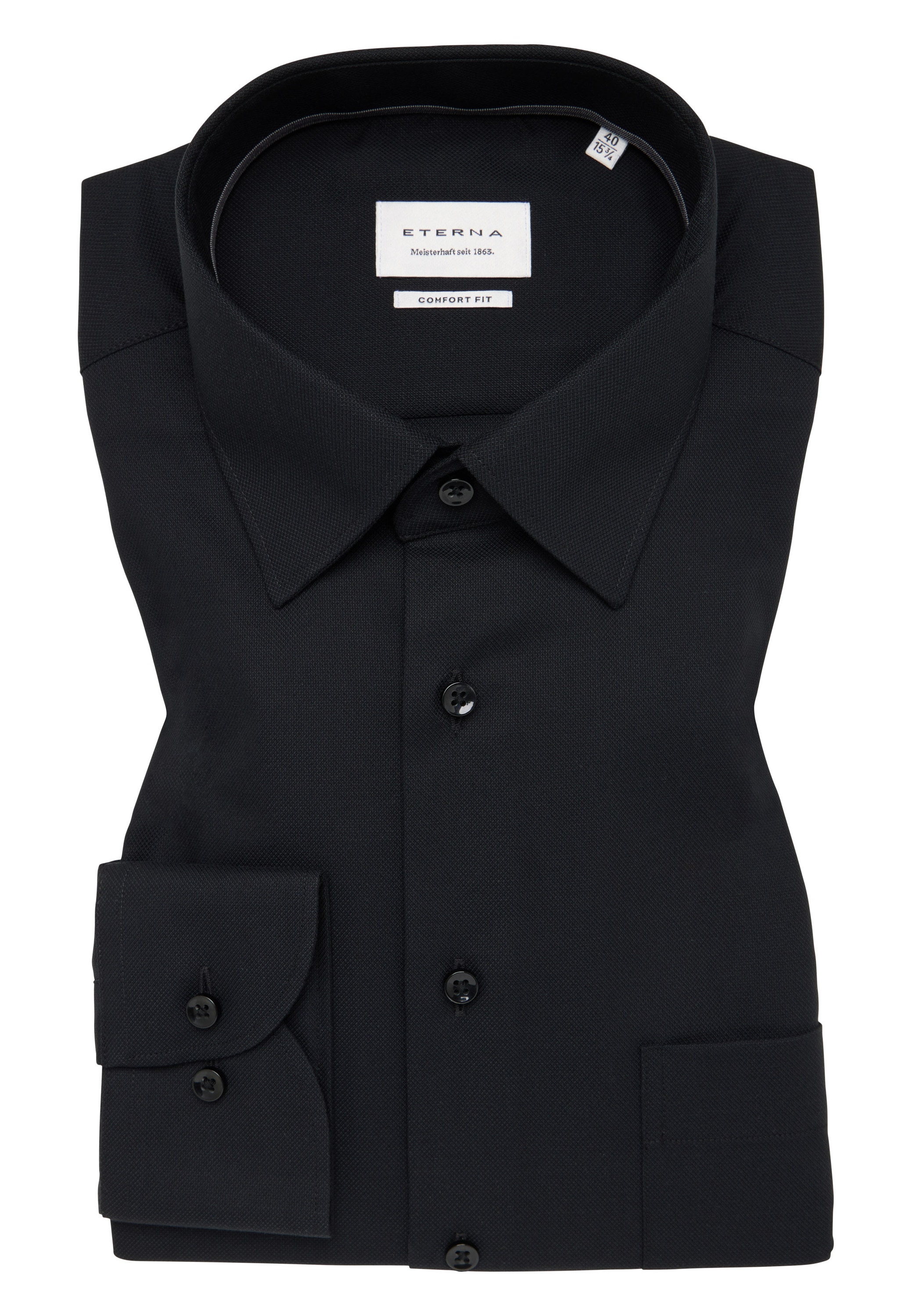 Eterna Langarmhemd »COMFORT FIT«, NON IRON (bügelfrei)