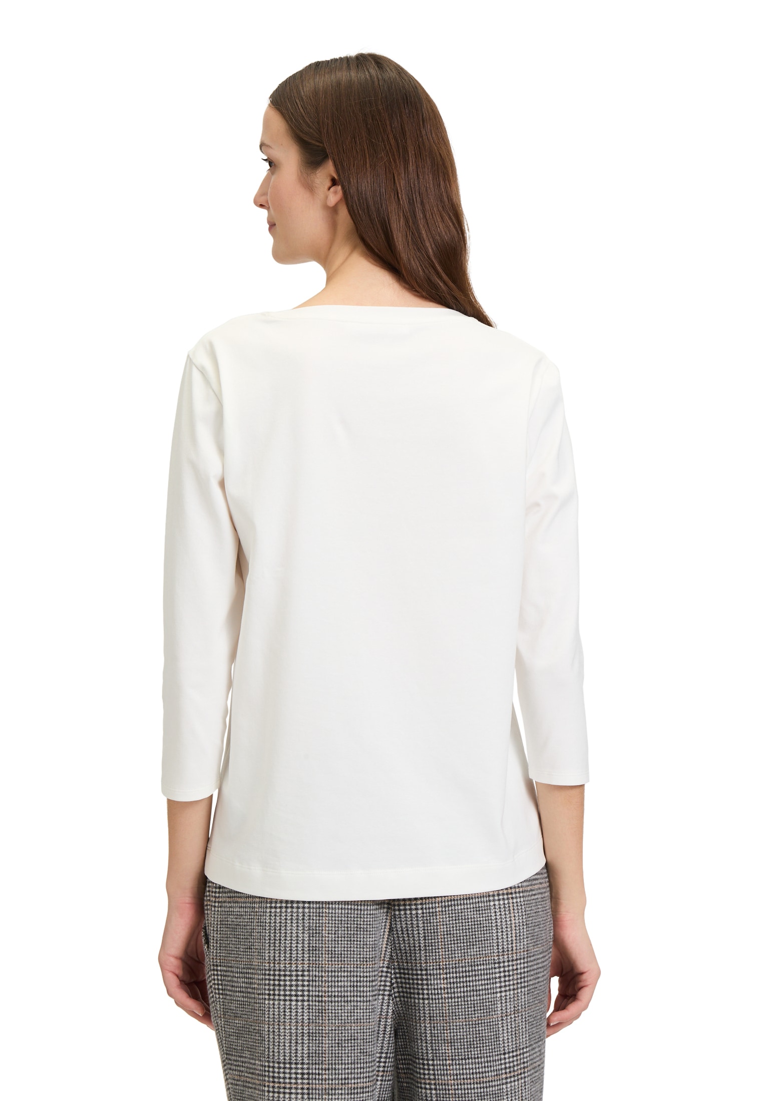 Betty&Co Langarmshirt »Casual-Shirt mit Print«