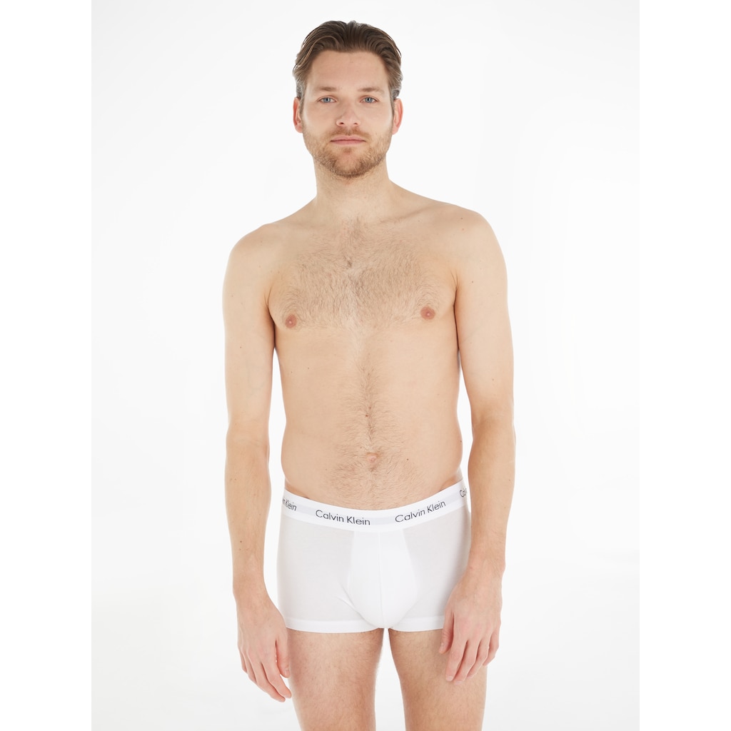 Calvin Klein Underwear Hipster, (3 St.), mit weißem Webbund