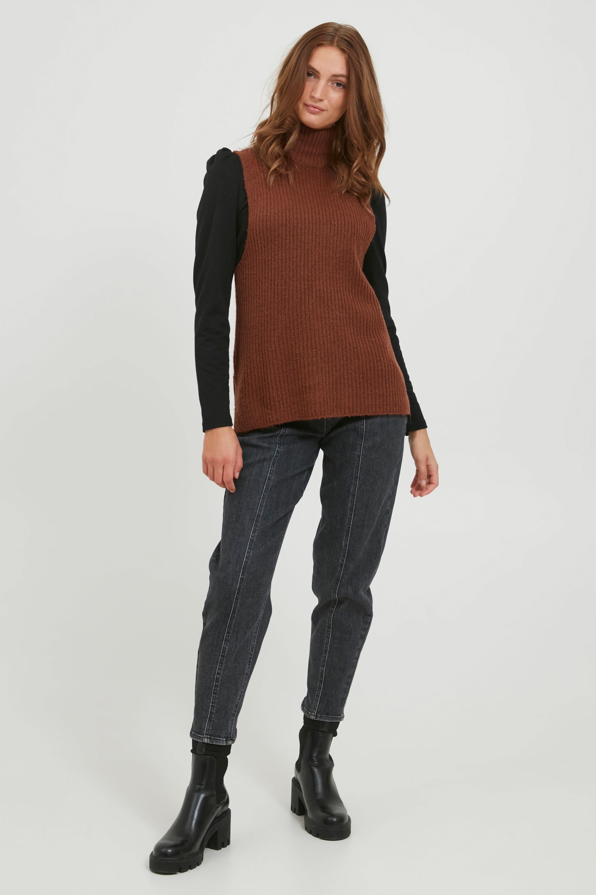 b.young Strickjacke »Pullunder BYNora«