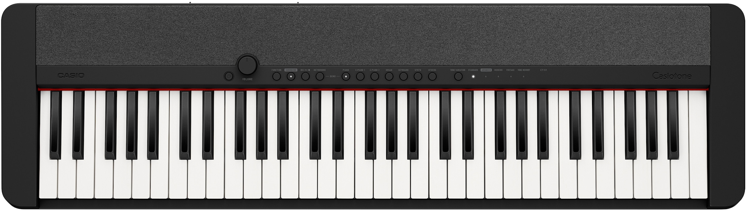 CASIO Home-Keyboard »Piano-Keyboard-Set CT-S1BKSET«, ideal für Piano-Einsteiger und Klanggourmets;